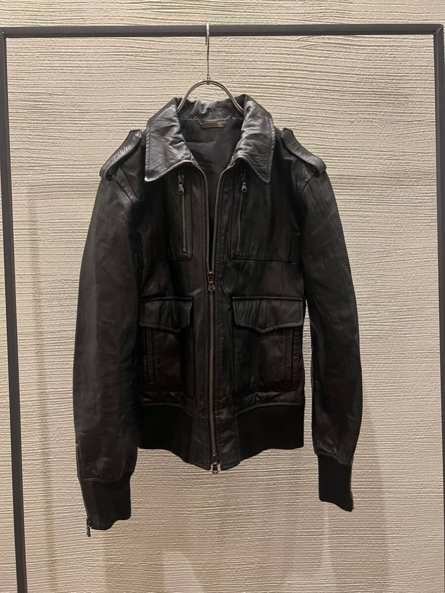 00s japanese label jacket y2k leather 本革 レザージャケット vanquish brand  ifsixwasnine goa l.g.b. 14th addiction kmrii julius
