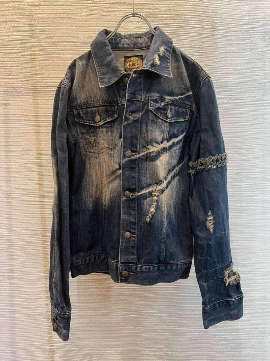 00s archive midas denim jacket japanese label brand デニムジャケット Gジャン　ifsixwasnine goa tornado mart l.g.b. kmrii julius_画像1