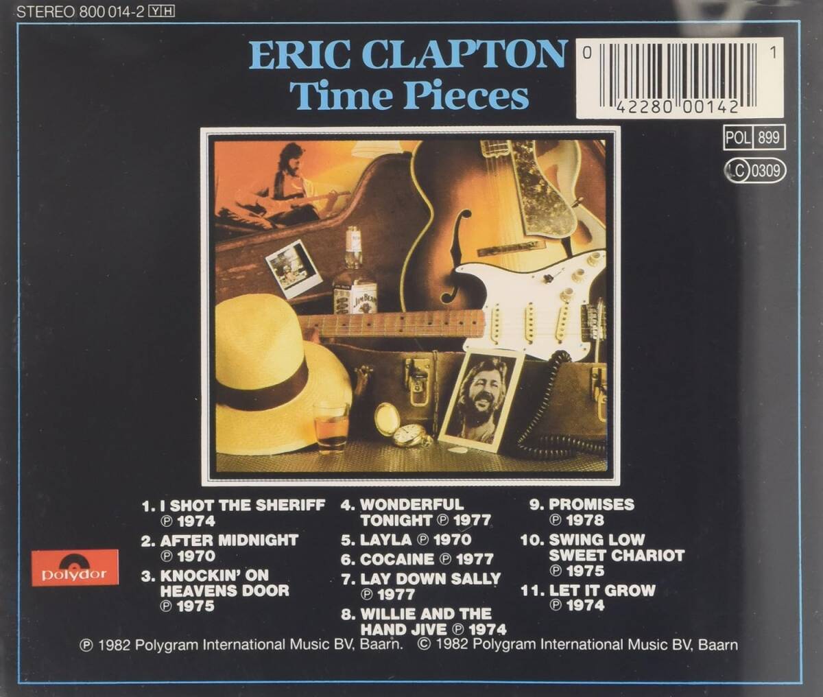 Time Pieces: Best of Eric Clapton エリック・クラプトン　輸入盤CD_画像2