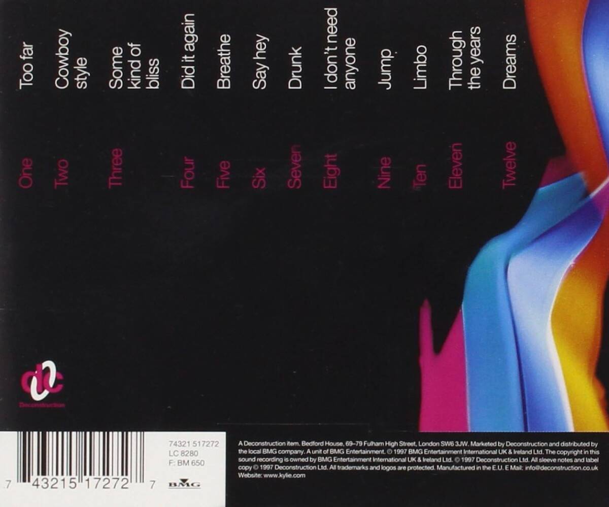 Kylie Minogue カイリー・ミノーグ　輸入盤CD_画像2