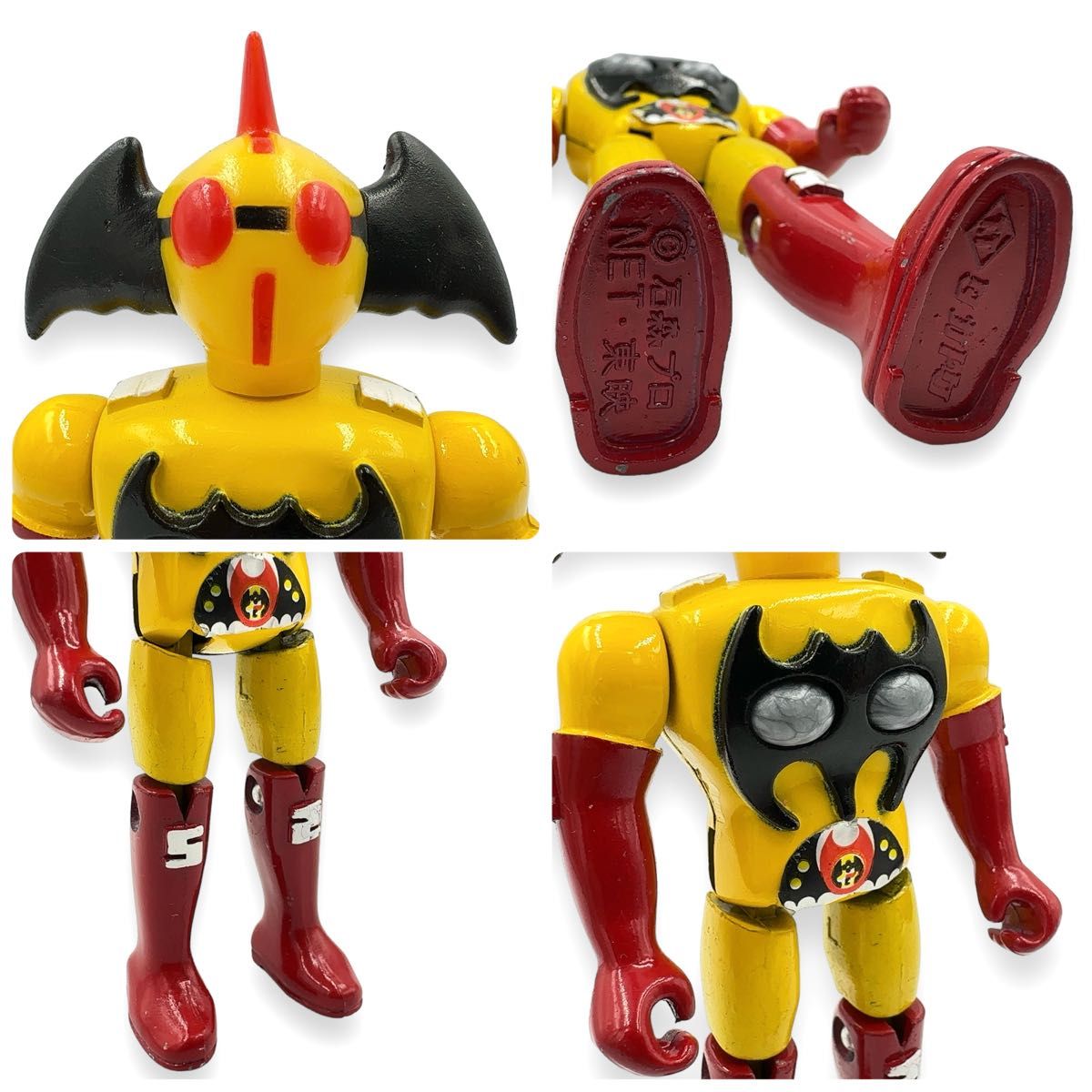 当時物 タカトク シルバー合金 アクマイザー3 イビル Zキャラクター