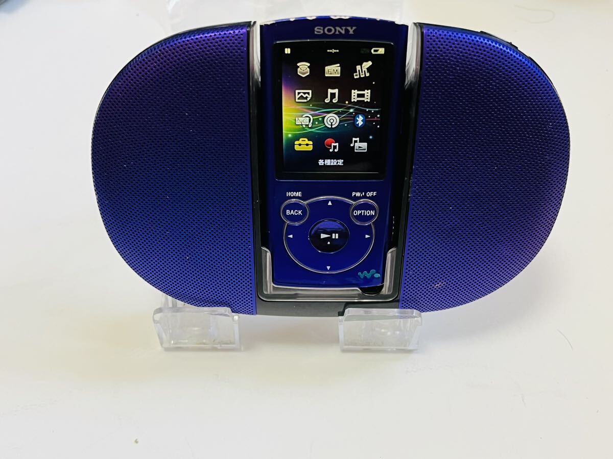 【NETウォークマン】SONY ソニー ウォークマン　NW-S765 Bluetooth対応　スピーカー付き　初期化済　稼動品_画像3