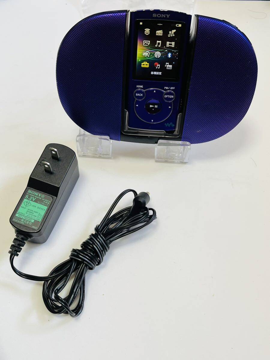 【NETウォークマン】SONY ソニー ウォークマン　NW-S765 Bluetooth対応　スピーカー付き　初期化済　稼動品_画像1