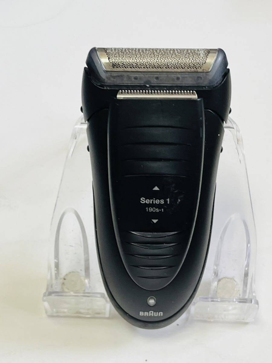 【電気シェーバー 本体 アダプター】BRAUN ブラウン 190-1s 電気シェーバー稼動品の画像2