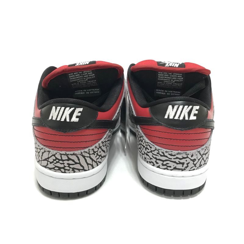 【28cm/US10】SUPREME シュプリーム NIKE SB ナイキ 12SS DUNK LOW PREMIUM SB ダンク ロー プレミアム 313170-600/赤セメント FIRE REDの画像4