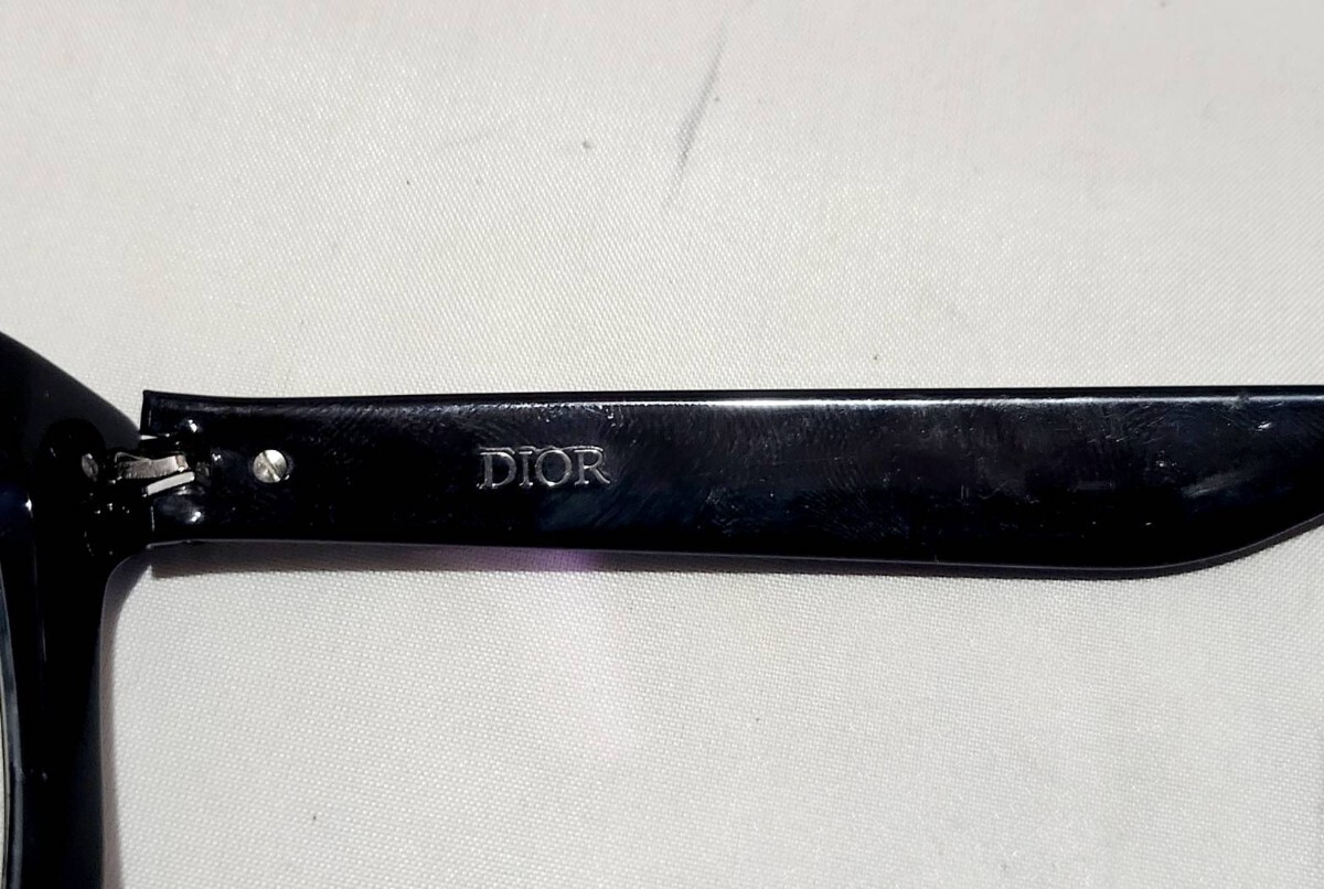 ディオール メンズ メガネ Dior Black SuitO S10I col.1000 ジャンク ブラックの画像8