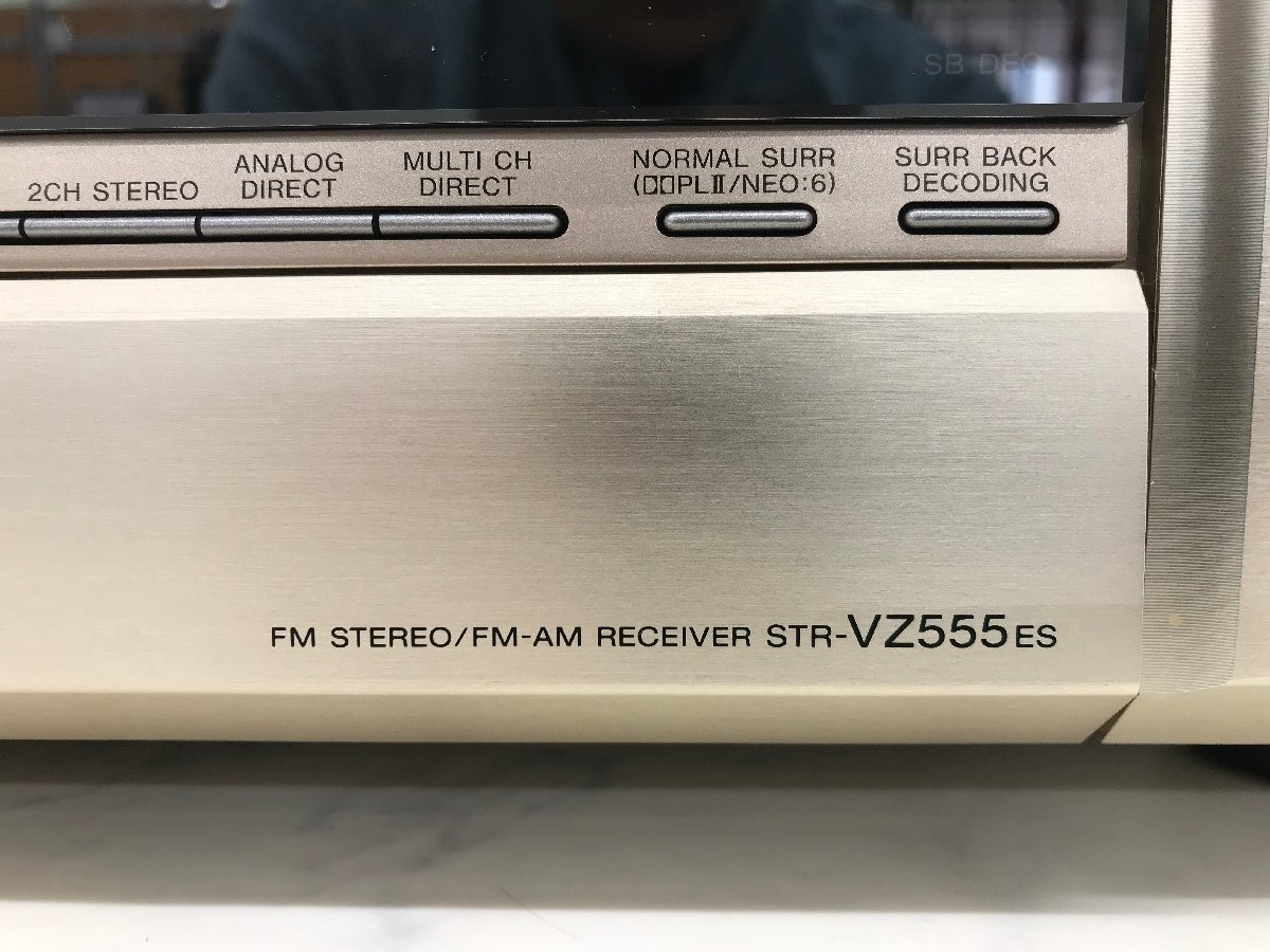 Y1287 ジャンク品 オーディオ機器 AVアンプ SONY ソニーSTR-VZ555ESの画像4