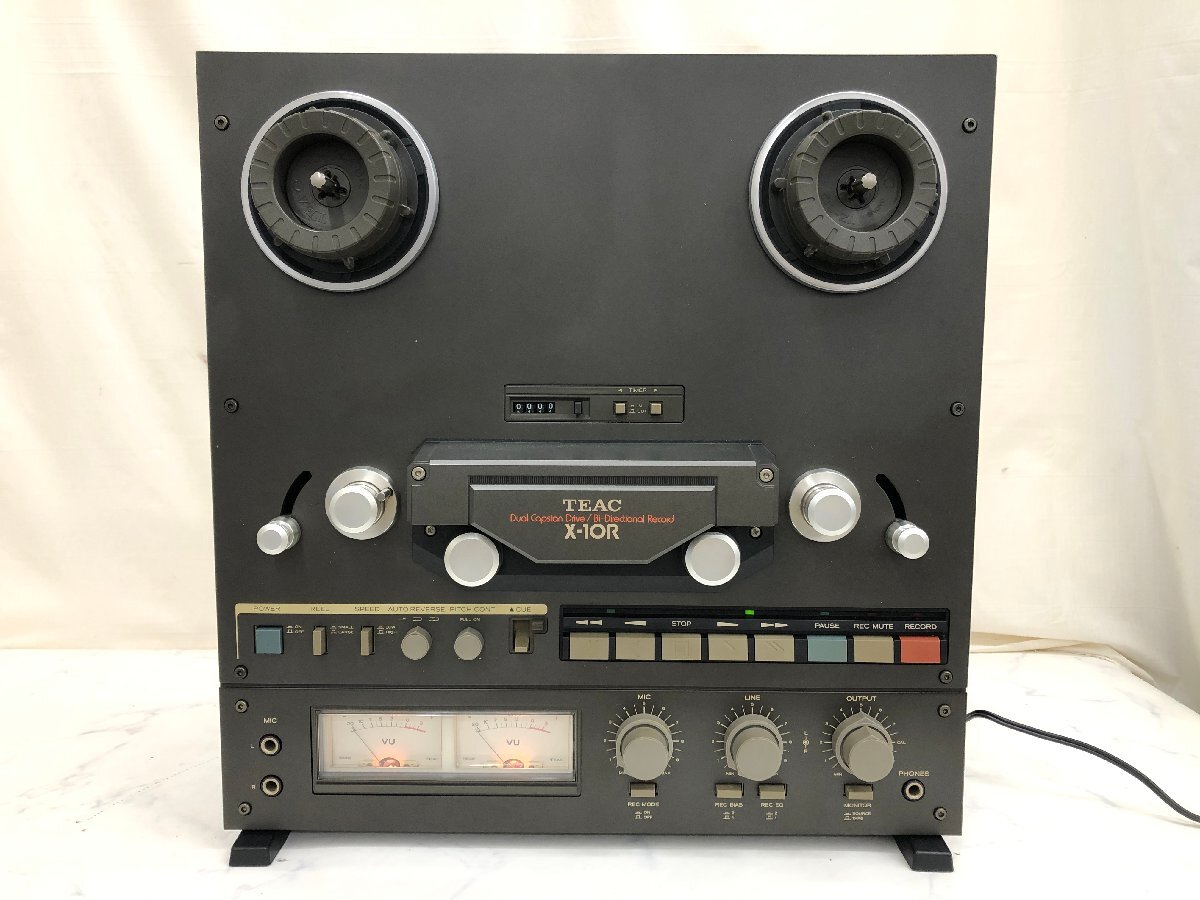 Y1321　ジャンク品　オーディオ機器　オープンリールデッキ　TEAC　ティアック　X-10R_画像2