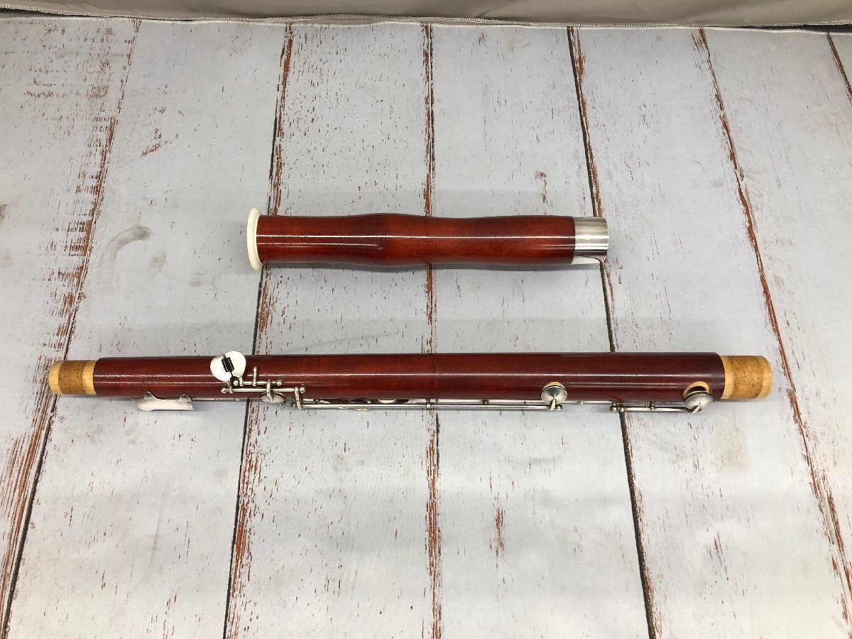 Y1338 中古品 木管楽器 ファゴット Oscar Adler オスカー・アドラー 1357  【ケース付き】の画像3