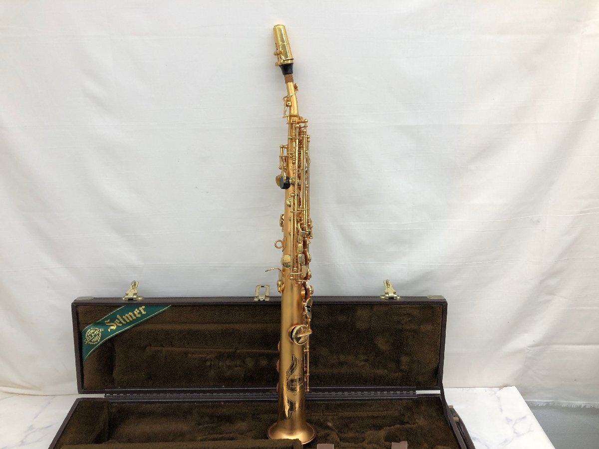 Y1357 現状品 木管楽器 ソプラノサックス Mercury マーキュリー 型式不明  【ケース付き】の画像5