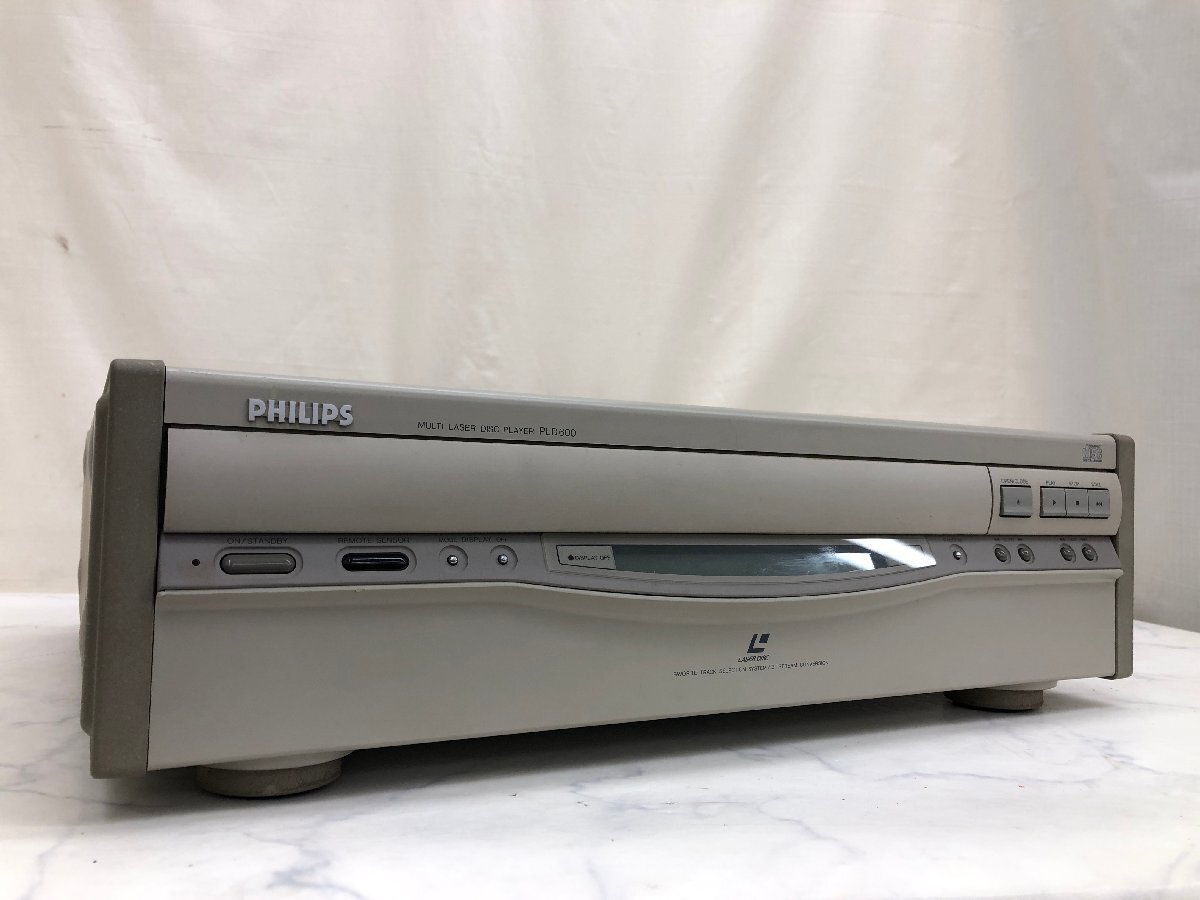 Y1429 ジャンク品 映像機器 LDプレーヤー PHILIPS フィリップス PLD600の画像1