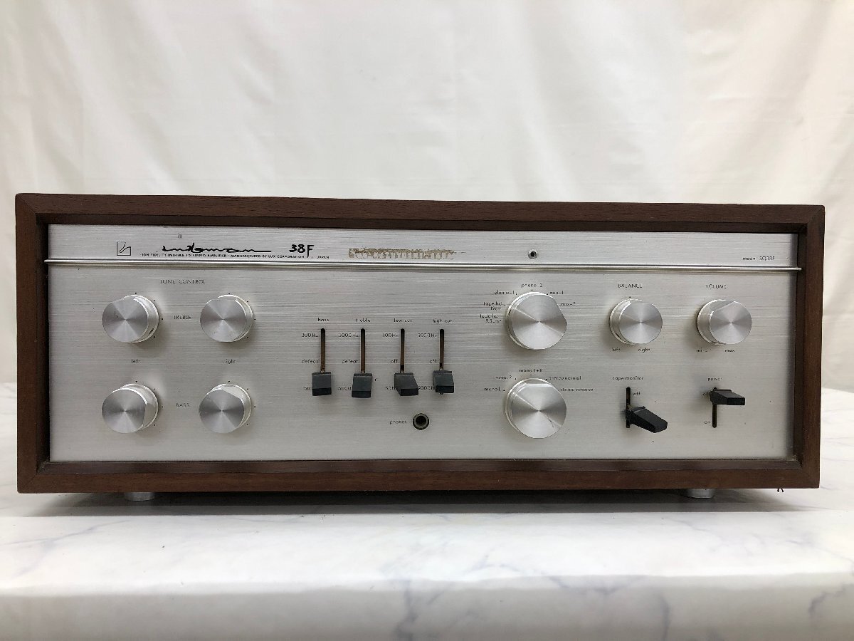 Y1438 junk audio equipment pre-main amplifier LUXMAN Luxman SQ-38F
