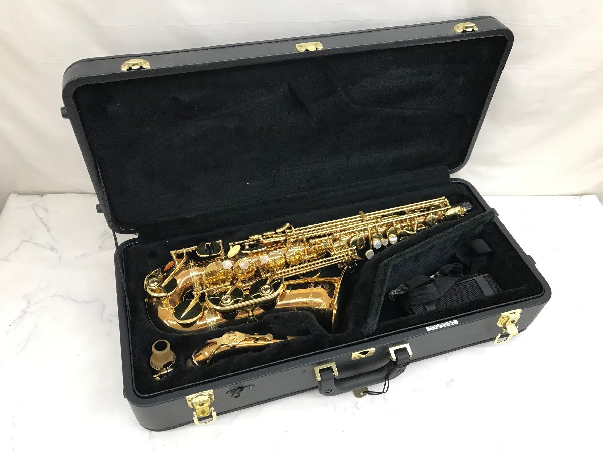 Y1451 中古品 木管楽器 アルトサックス YANAGISAWA ヤナギサワ A-902  【ケース付き】の画像1