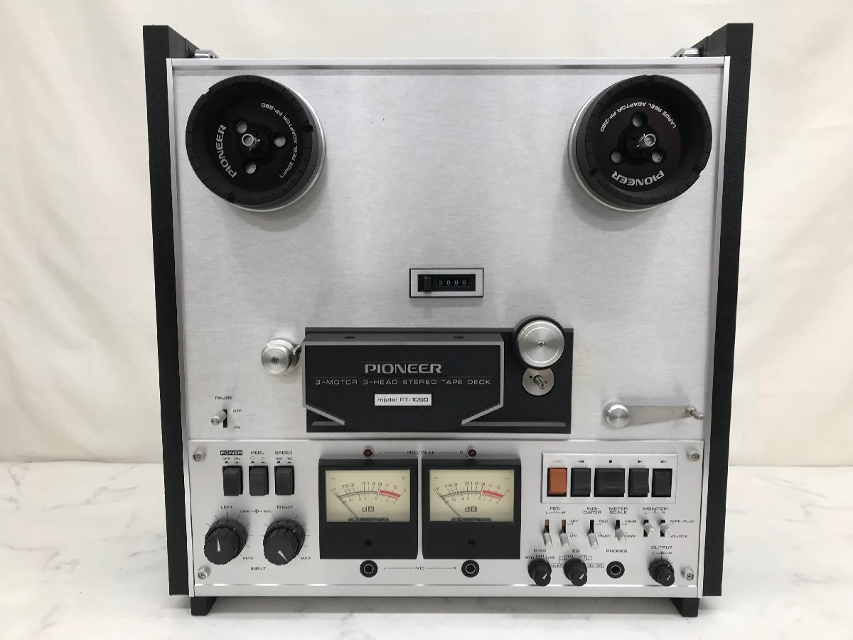 Y1455 junk audio equipment open reel deck Pioneer Pioneer RT-1050