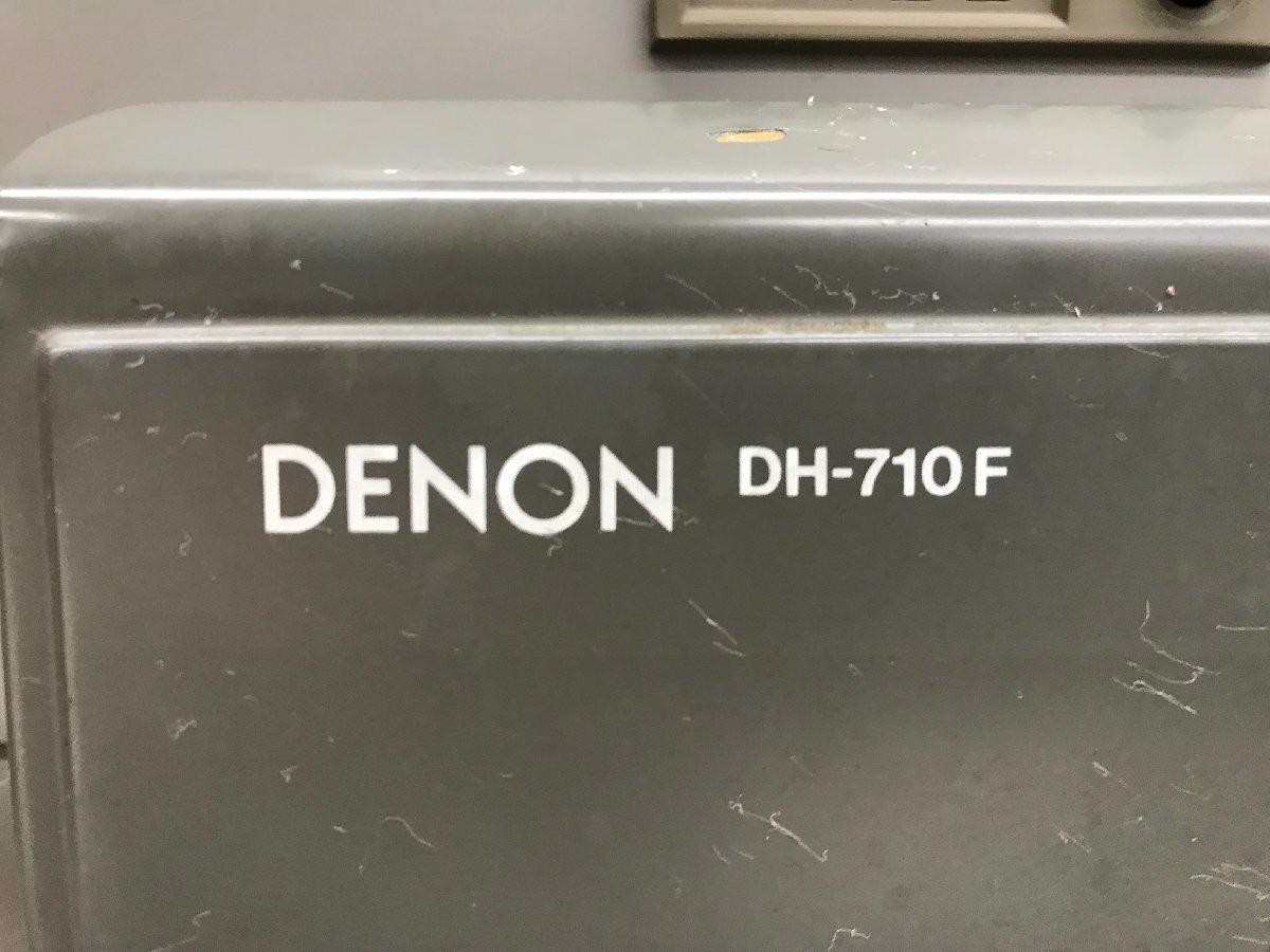 Y1462 junk audio equipment open reel deck DENON Denon DH-710F [2 mouth shipping ]