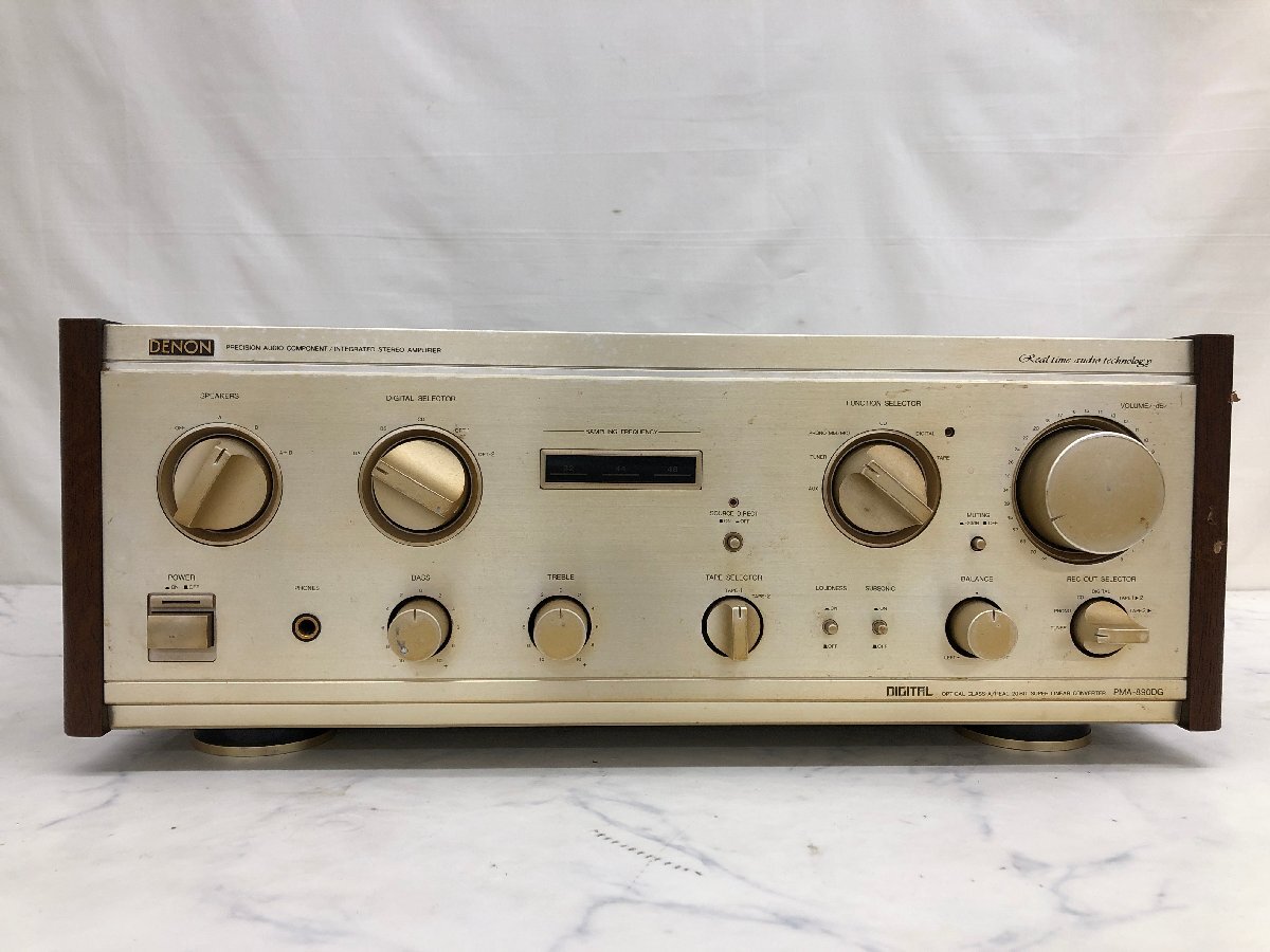 Y1517 present condition goods audio equipment pre-main amplifier DENON Denon PMA-890DG
