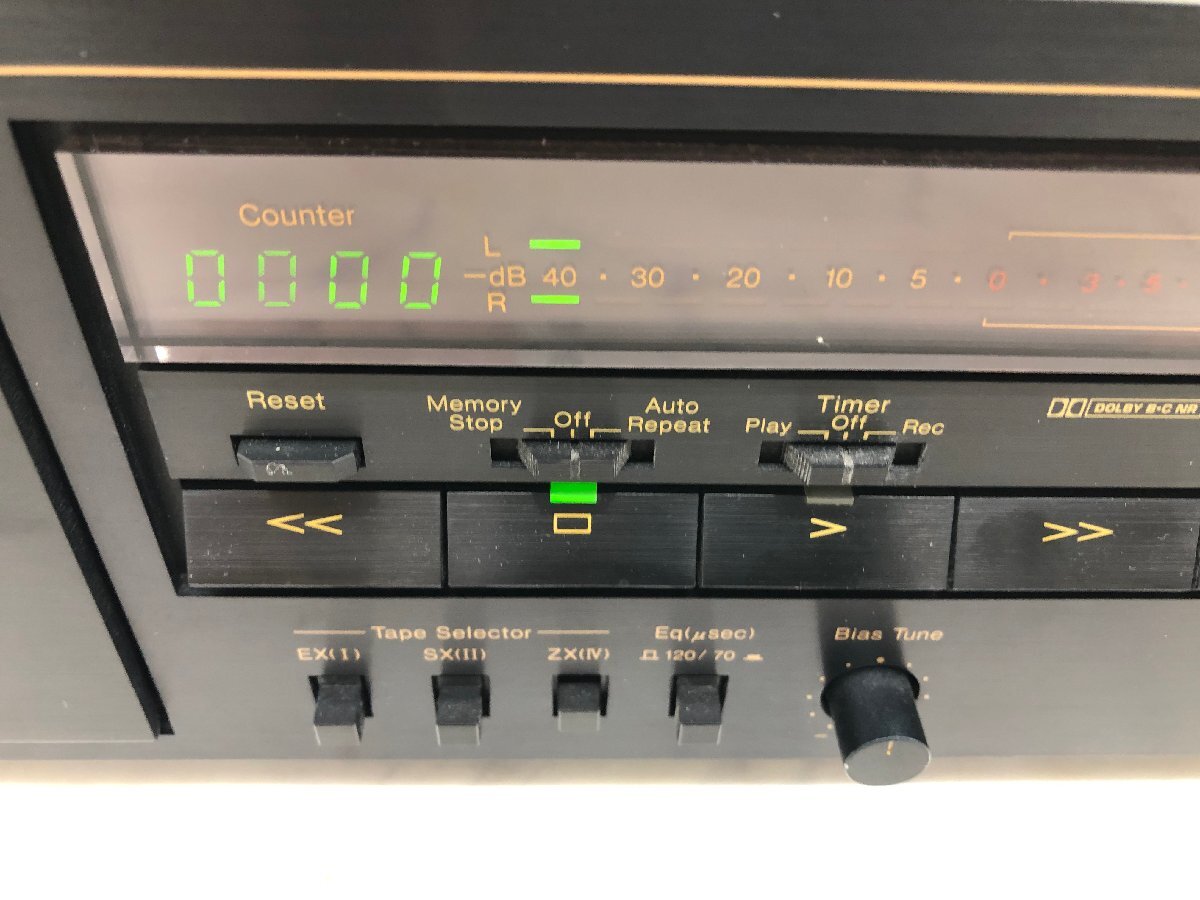 Y1530　中古品　オーディオ機器　カセットデッキ　Nakamichi　ナカミチ　CR-30_画像3