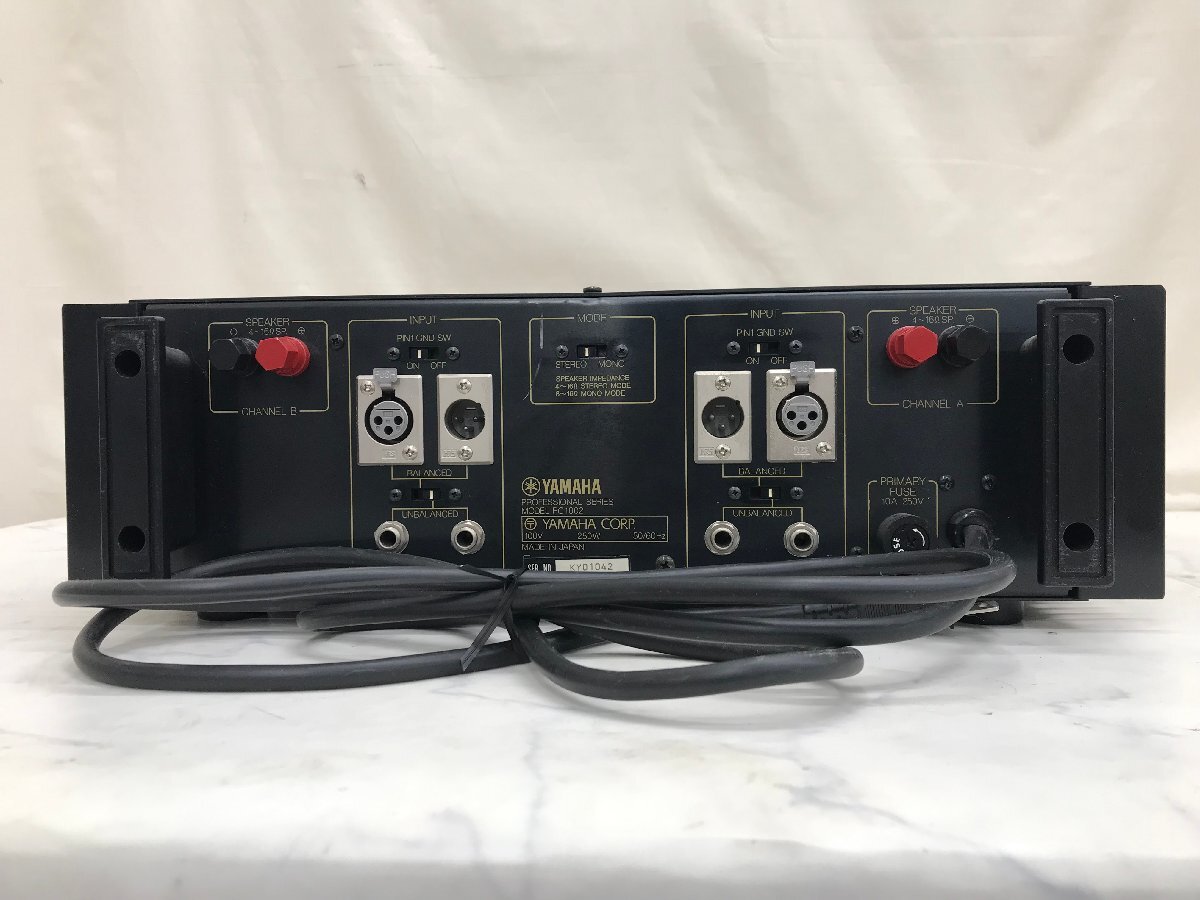 Y1548 secondhand goods audio equipment power amplifier YAMAHA Yamaha PC1002