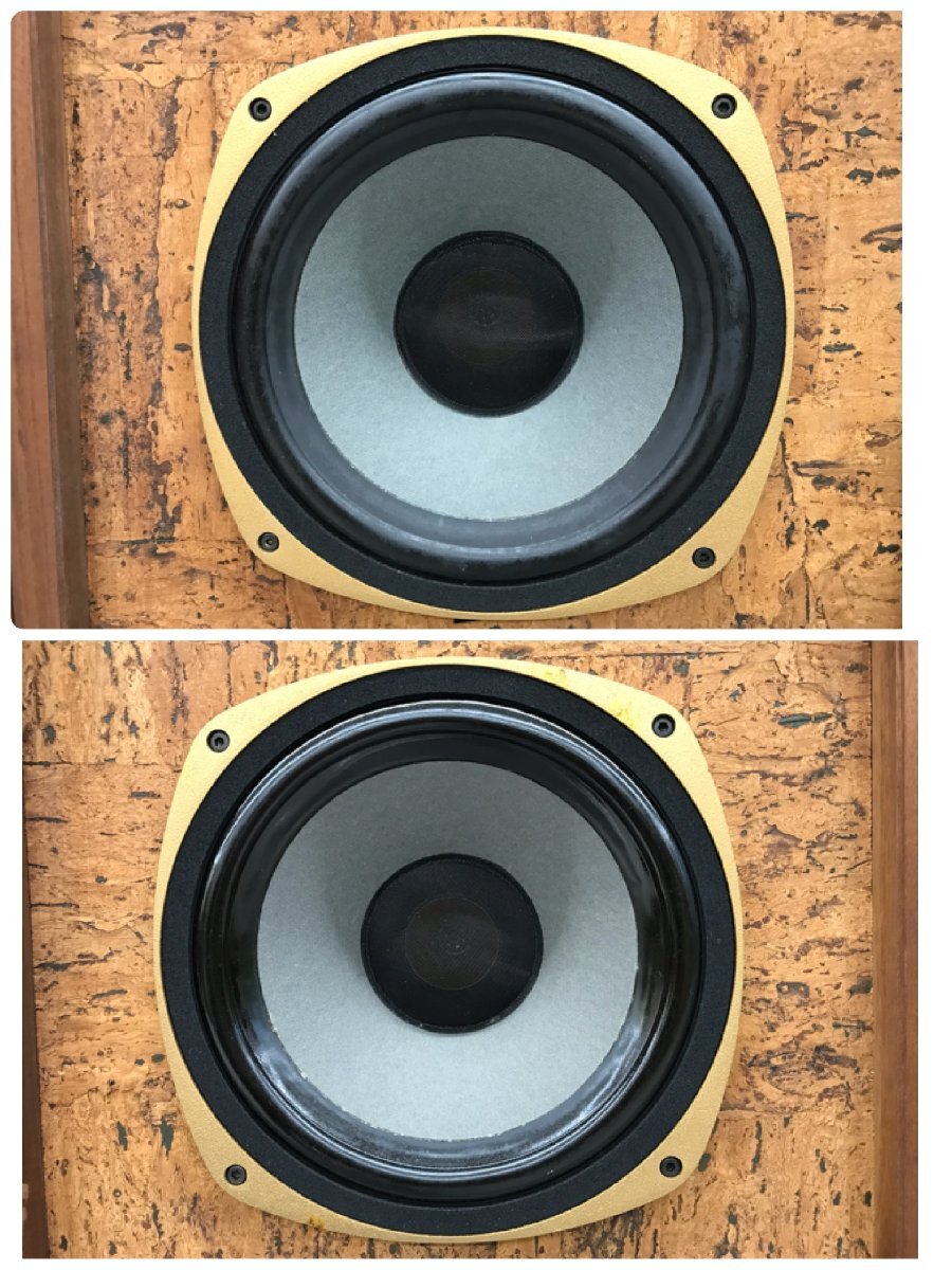 Y1515　中古品　オーディオ機器　スピーカー　TANNOY　タンノイ　Stirling　鍵付き　　【2個口発送】