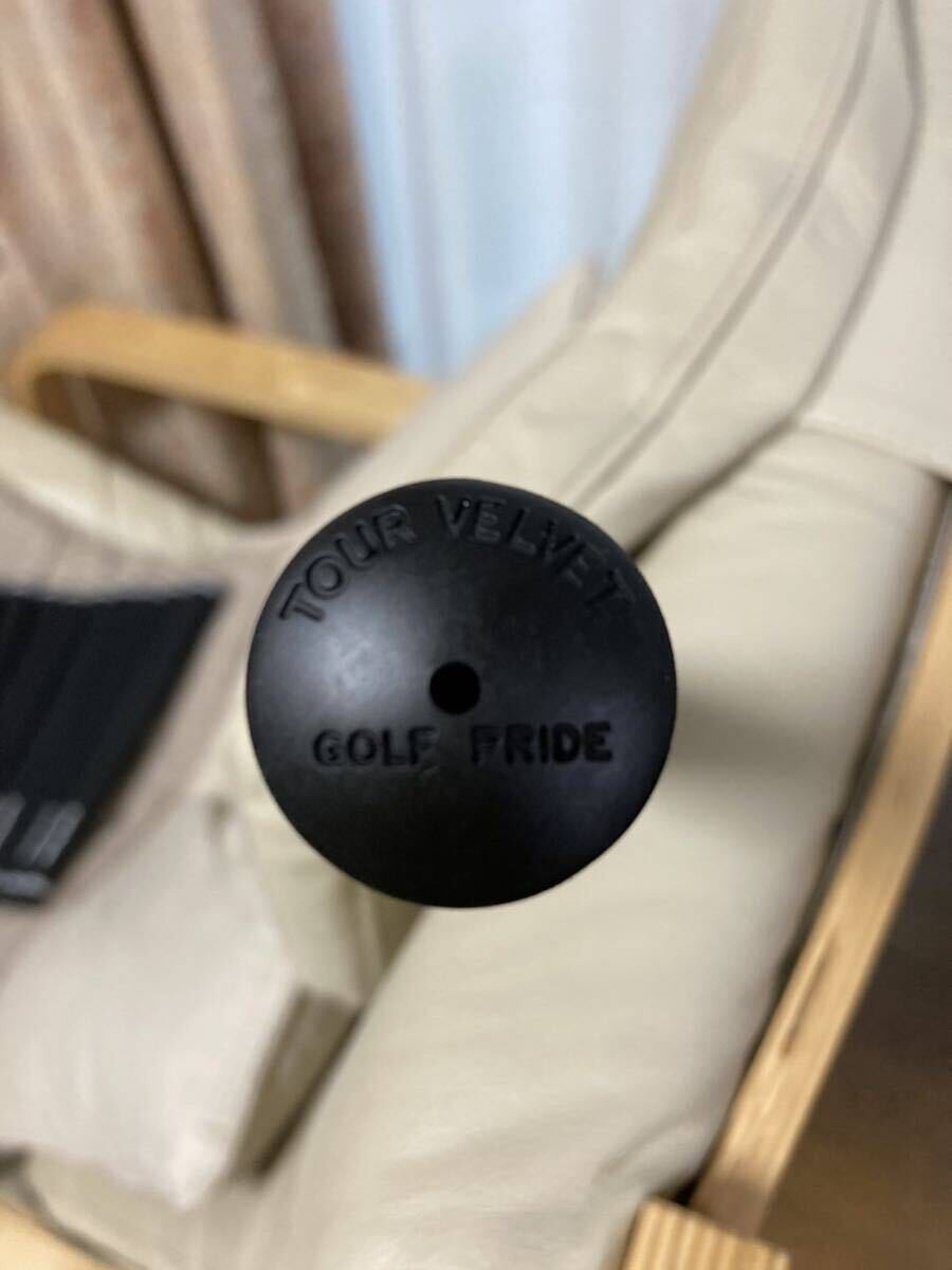 新品GOLFPRIDE(ゴルフプライド) ツアーベルベット・ラバー バックライン有 VTM ブラック M60X 10本セット_画像3