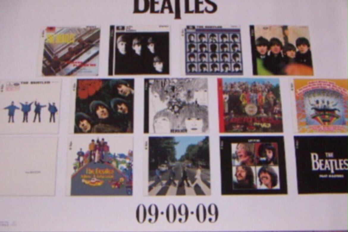 The Beatles box ザビートルズボックス 特典ポスター09.09.09 ビートルズ 非売品_画像7