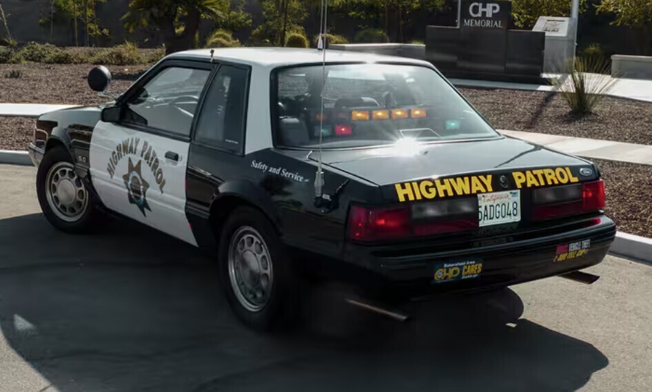 グリーンライト greenlight パトカー カリフォルニア州警察ハイウェイ・パトロール マスタング アメ車 トミカやホットウィールと同サイズの画像8