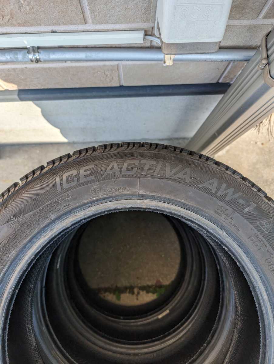 溝あり 155/65R14 75Q　NANKANG ICE ACTIVA AW-1　４本　スタッドレスタイヤ_画像7