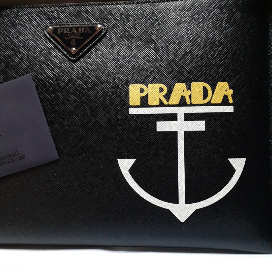 PRADA クラッチバッグ セカンドバッグ メンズ プラダ