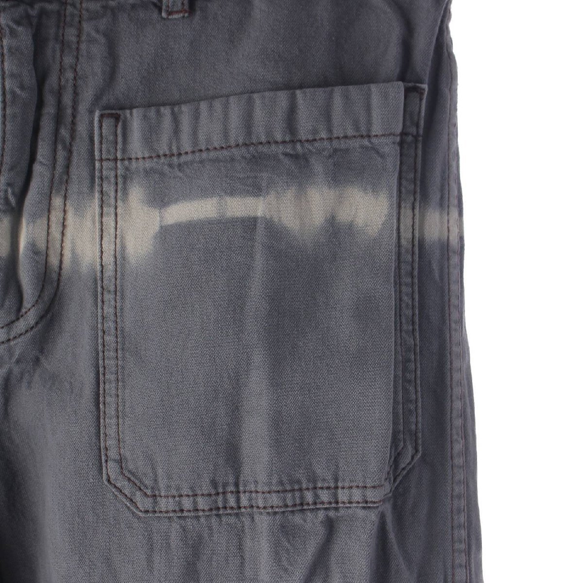 [ Dior ]DIOR Thai large stripe Denim pants jeans bottoms 122P30A3372 blue 34 [ used ][ regular goods guarantee ]204319
