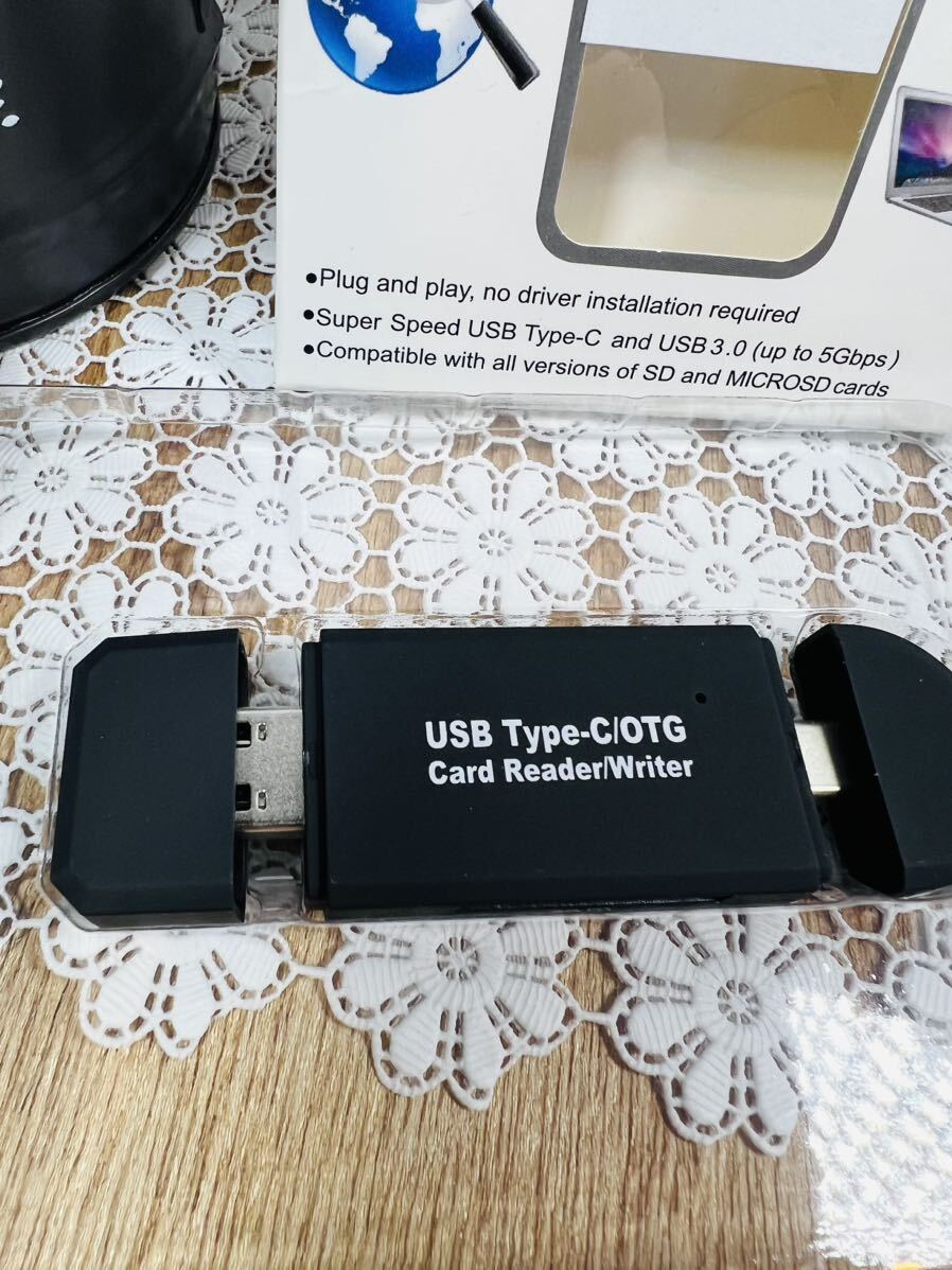 SD カードリーダー　USB Type USB 3.0 5Gpbs