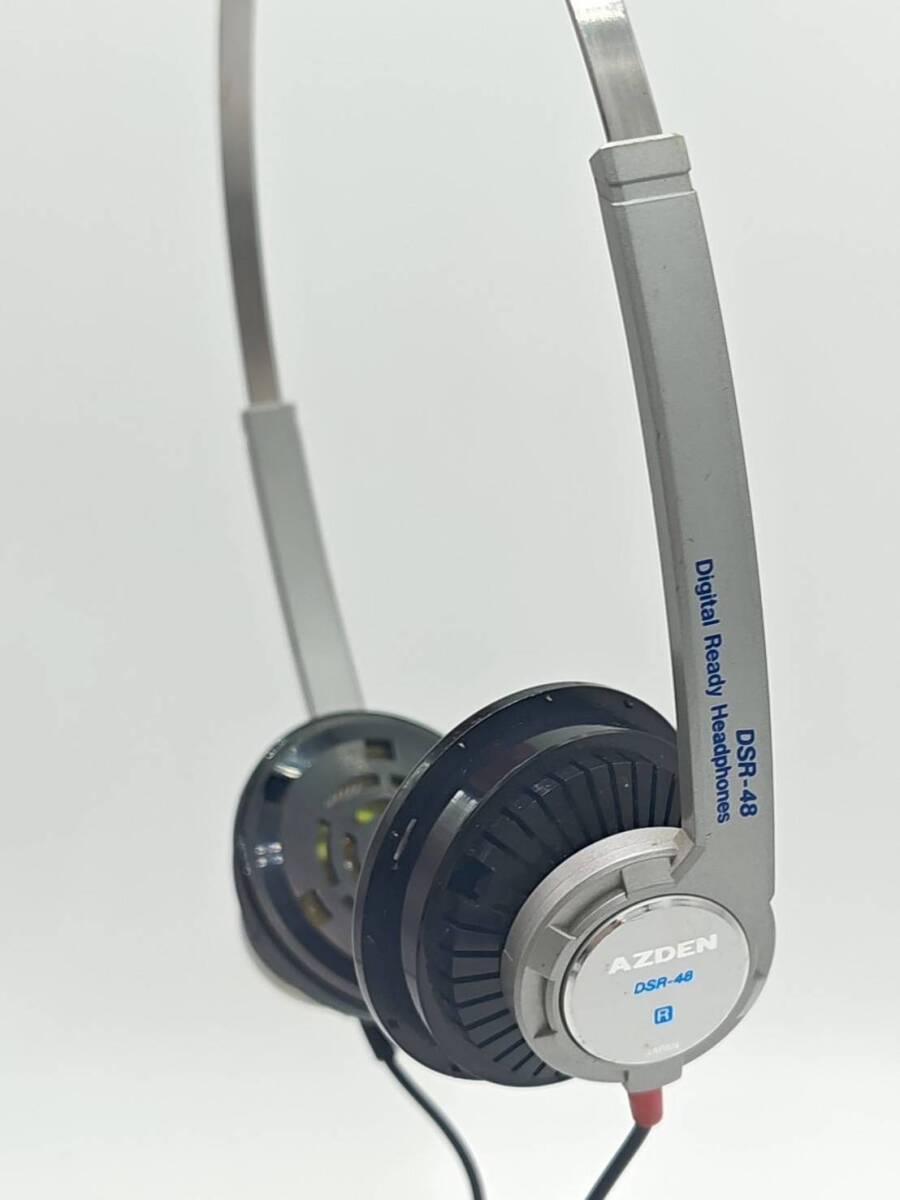 希少品】AZDEN DSR-48 DYNAMIC STEREO HEADPHONES レトロ 希少品】AZDEN DSR-48 DYNAMIC STEREO HEADPHONES レトロ