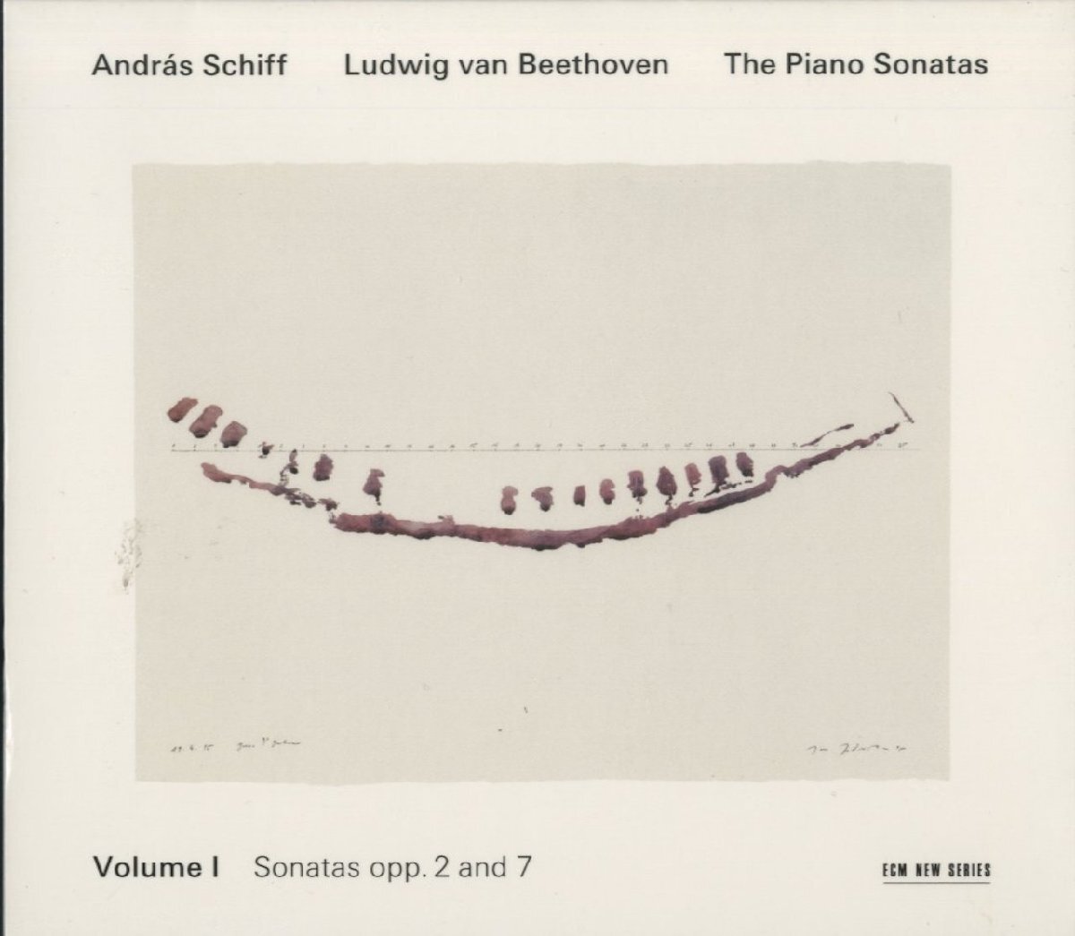 CD/2CD/ アンドラーシュ・シフ / ベートーヴェン:ピアノ・ソナタ 第1巻 第1番、第2番、第3番、第4番 /輸入盤 2枚組 外箱付 4763054 40423_画像1