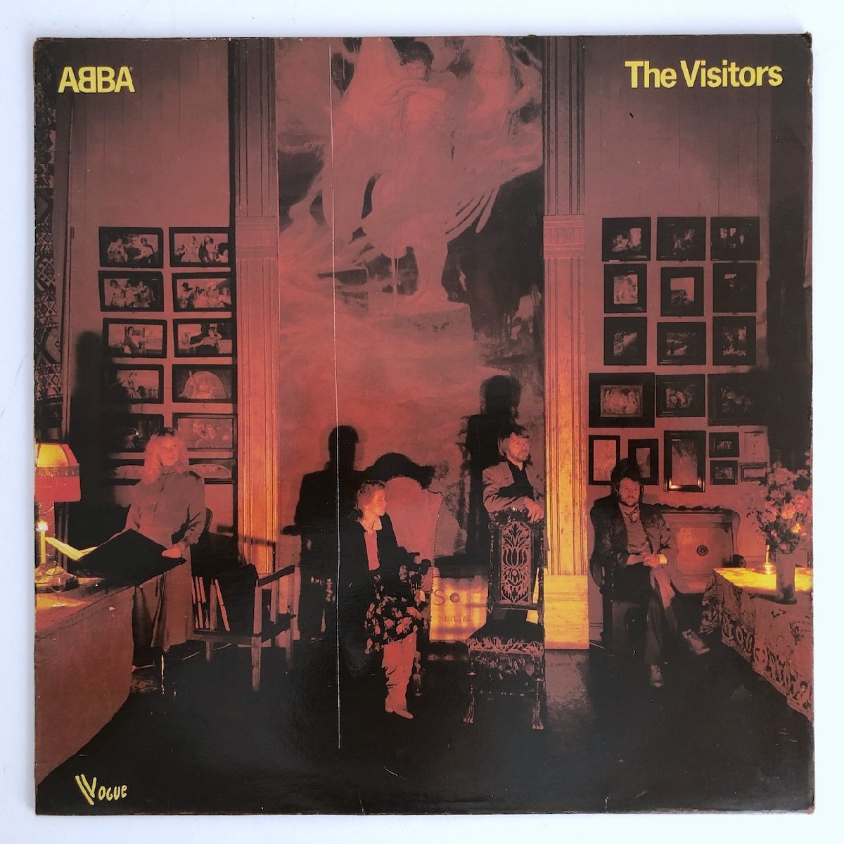 LP/ ABBA / THE VISITORS / アバ / フランス盤 VOGUE 540020 40410_画像1