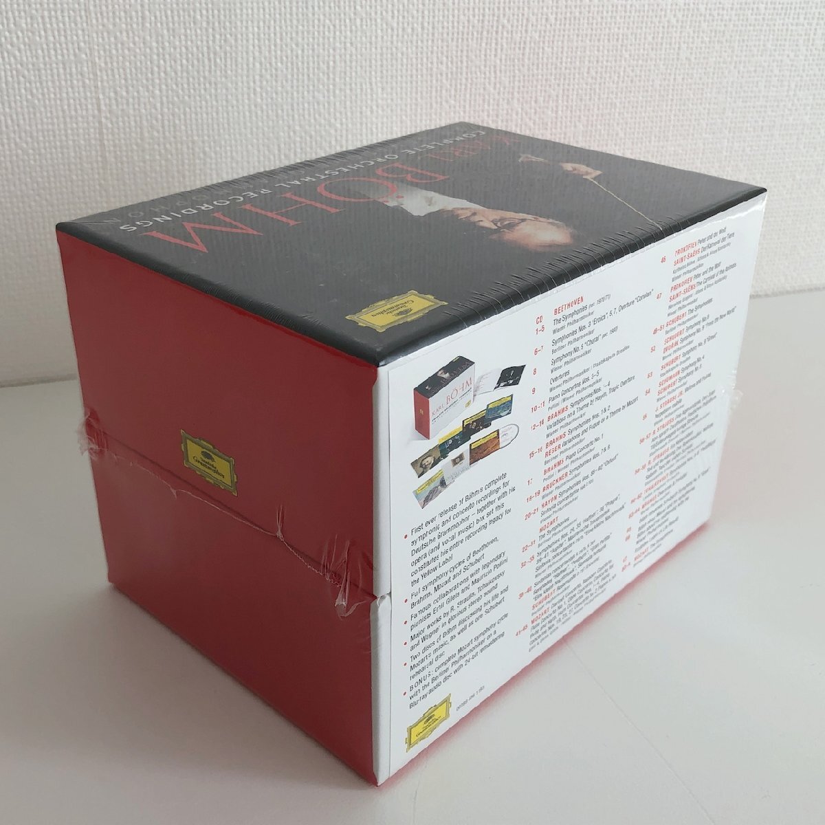 【未開封】CD/67CD+Blu-ray Audio/ カール・ベーム / ドイツ・グラモフォン管弦楽録音全集 / 輸入盤 68枚組 BOX 028948611935 40409の画像3