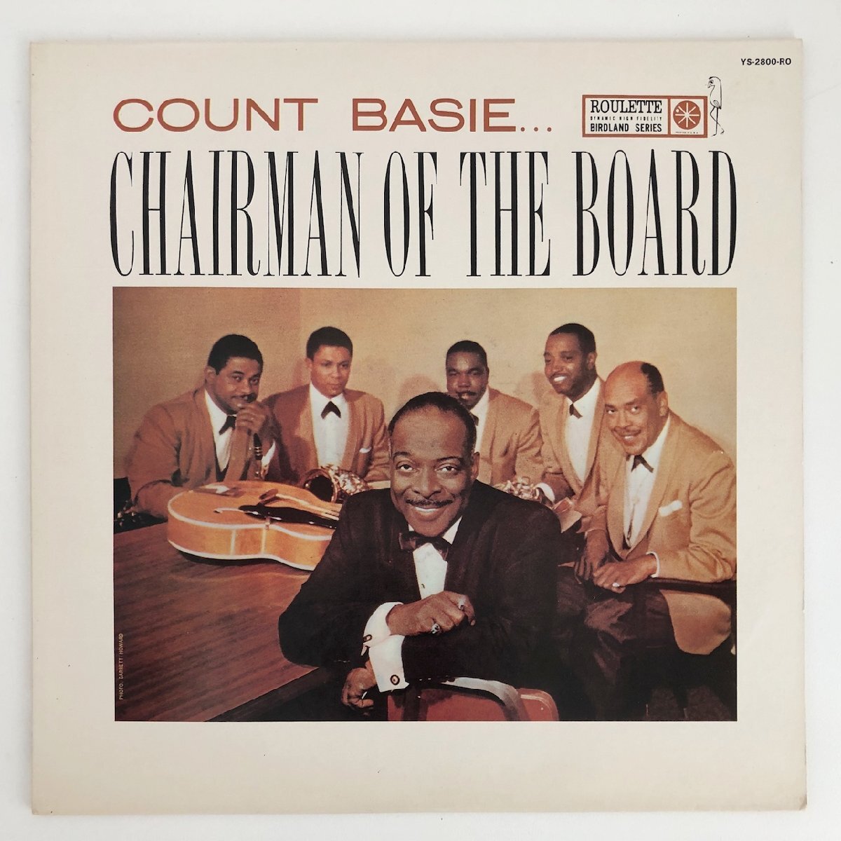 LP/ COUNT BASIE / CHAIRMAN OF THE BOARD / カウント・ベイシー / 国内盤 ライナー ROULETTE YS-2800-RO 40412_画像1