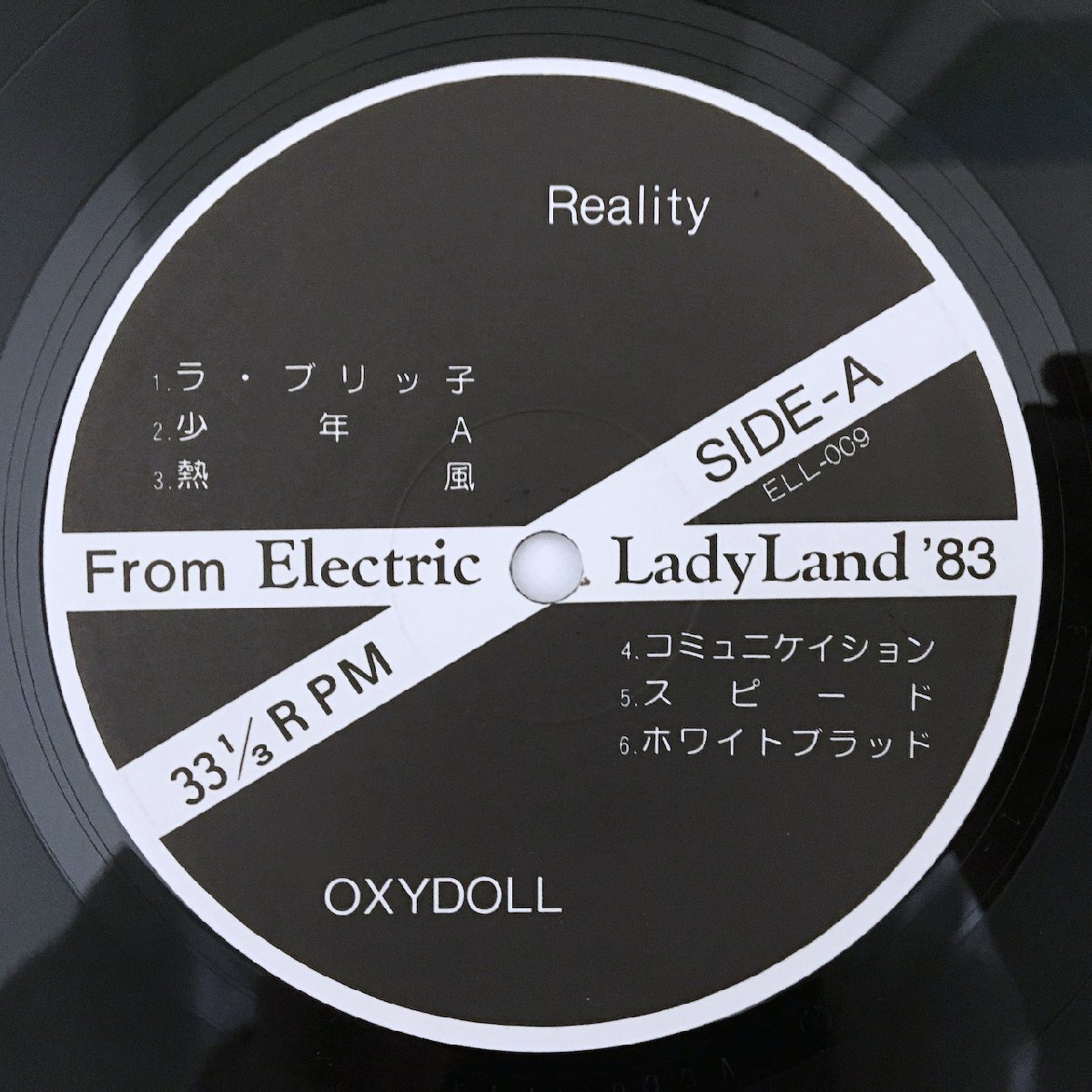 LP/ V.A.(原爆オナニーズ) / FROM ELECTRIC LADY LAND '83 / 国内盤 2枚組 ブックレット ELL ELL-009 40422-2991の画像4