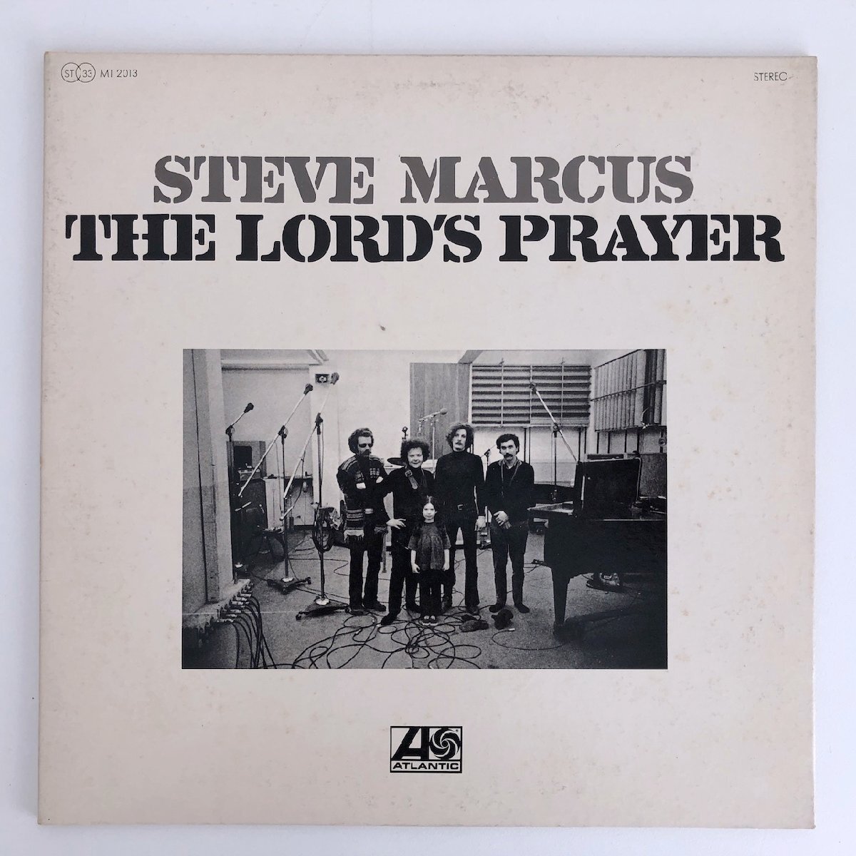 LP/ STEVE MARCUS / THE LORD'S PRAYER / スティーヴ・マーカス / 国内盤 ATLANTIC MT2013 40424_画像1