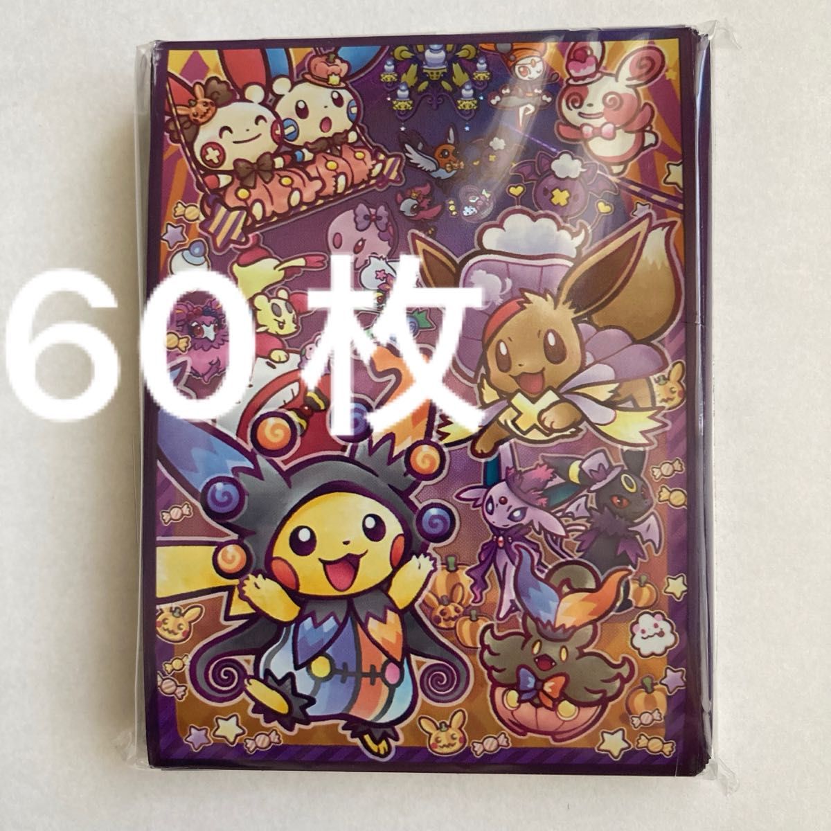 ピカチュウ イーブイ スリーブ 60枚 ポケモンカード デッキ ピカチュウ イーブイ スリーブ 60枚 ポケモンカード デッキ