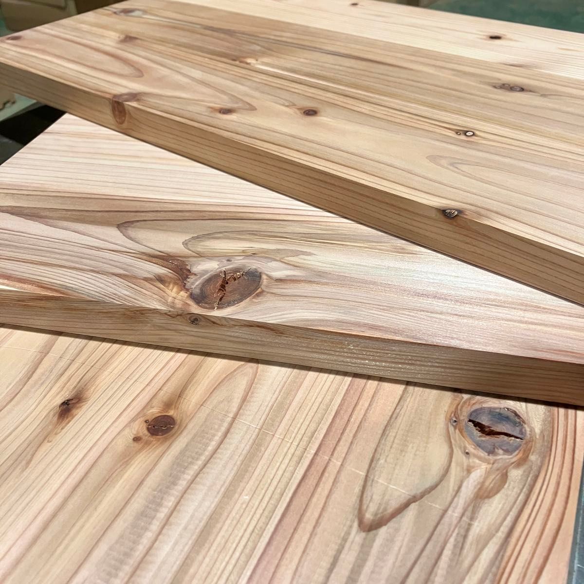 木材端材　国産杉　30×60cm　10枚組　木工DIY 工作 棚板・座面など