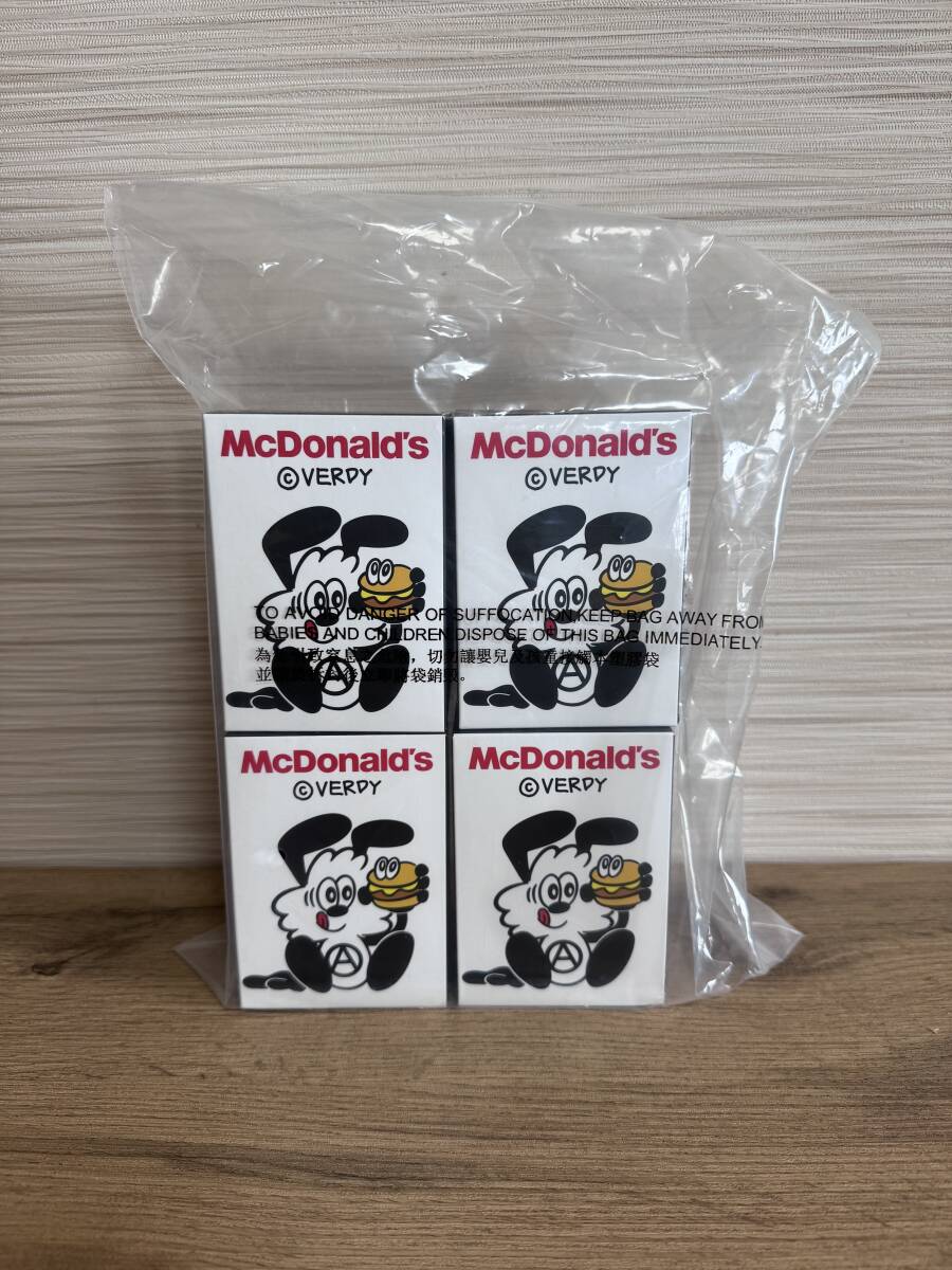 日本未発売 新品未開封verdy vick フィギュア 香港マクドナルド 全4種セットの画像3