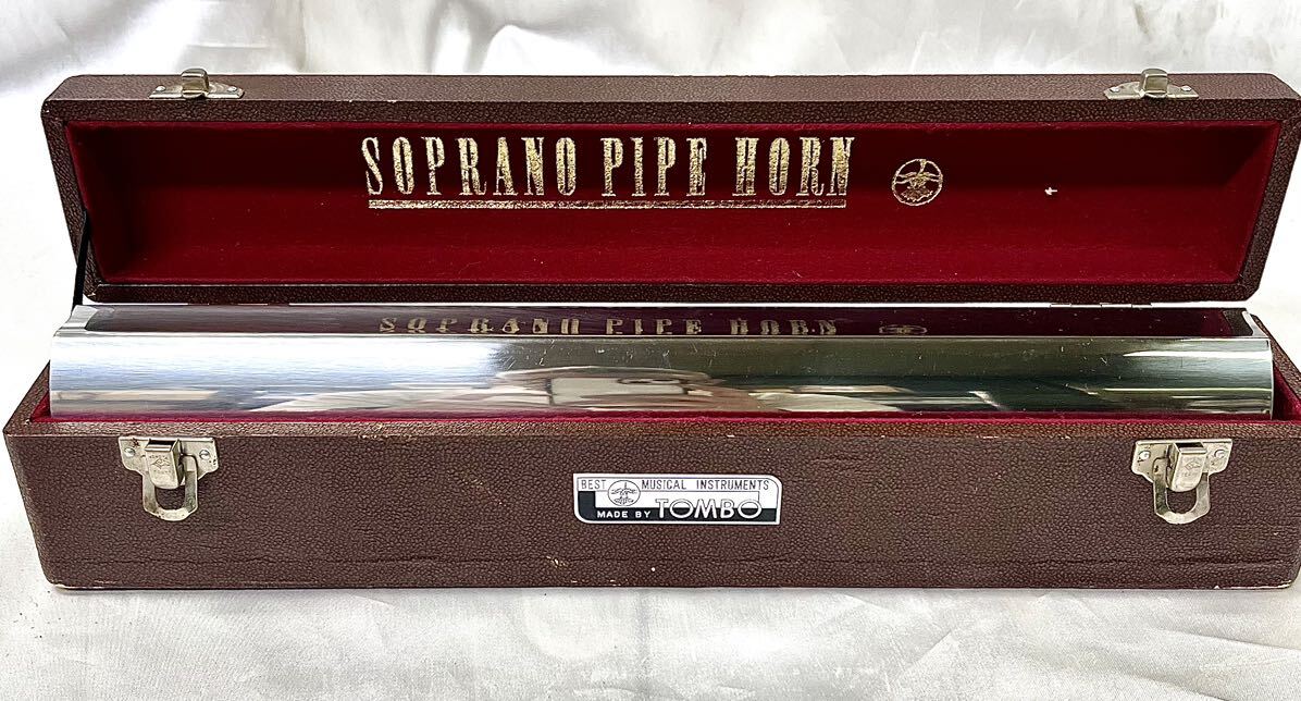 TOMBOトンボ SOPRANO PIPE HORN ソプラノパイプホルン ハーモニカ ケース付属 の画像1