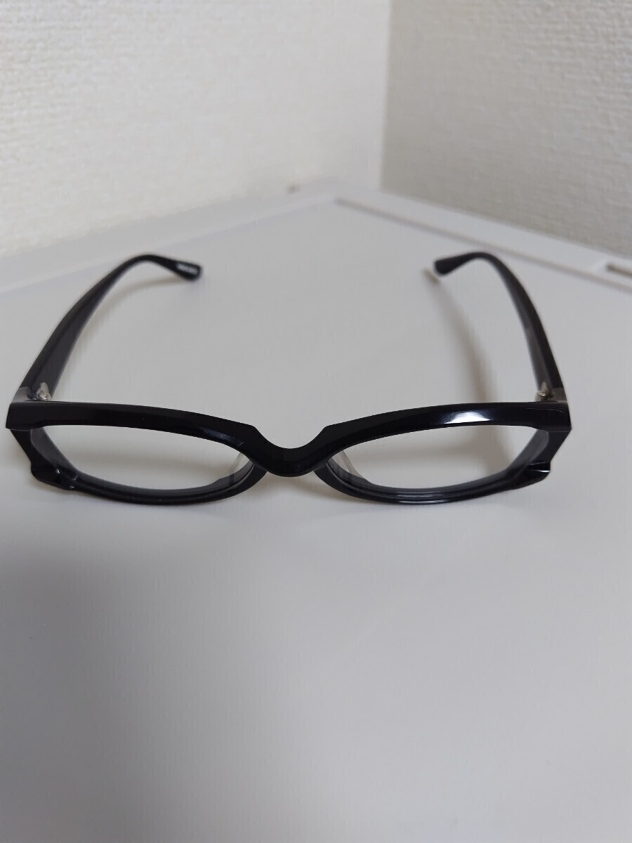 No NAME 4673 black / clear Kamen Rider DenO U good Taro no lenses fashionable eyeglasses 