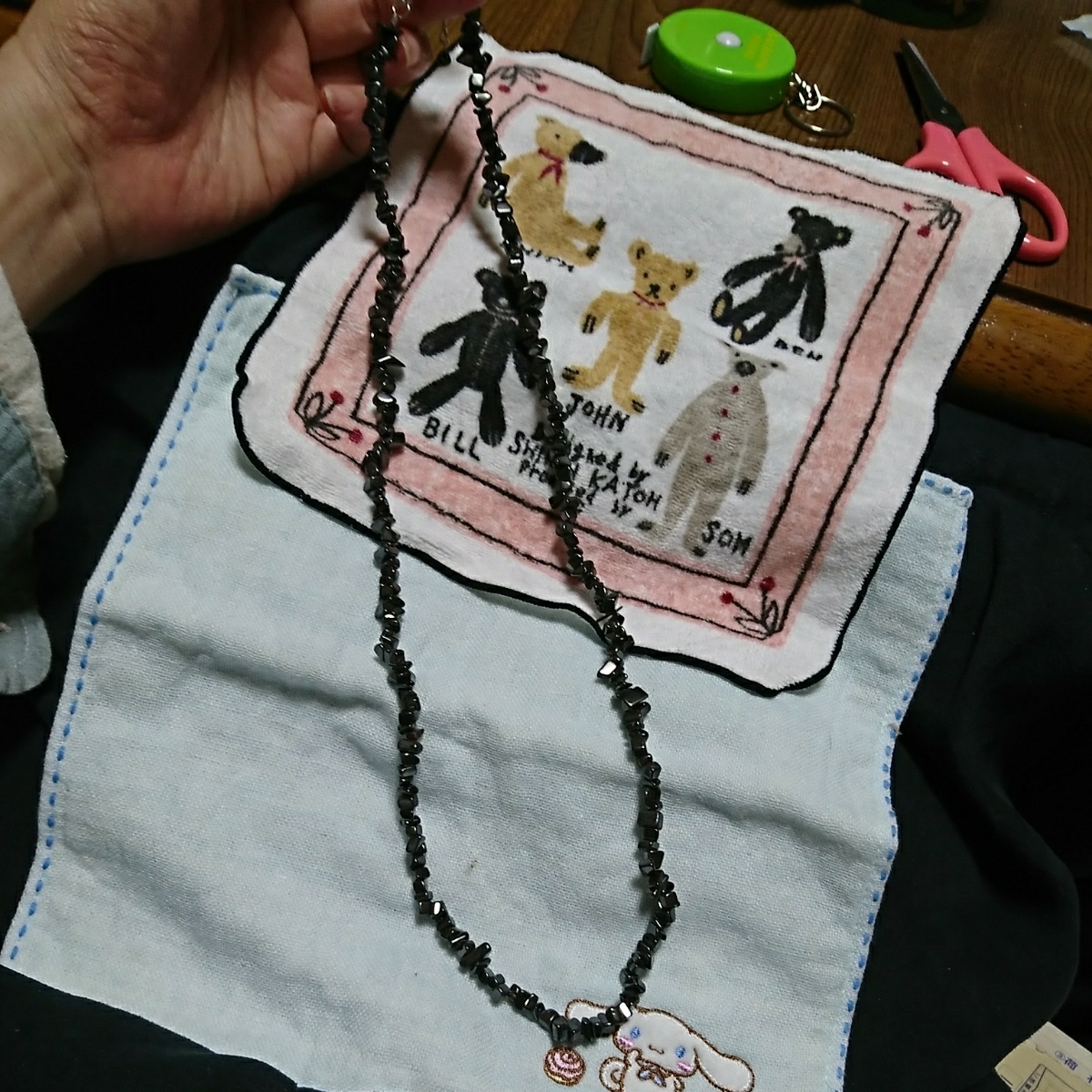 ネックレス ヘマタイト 約67cm