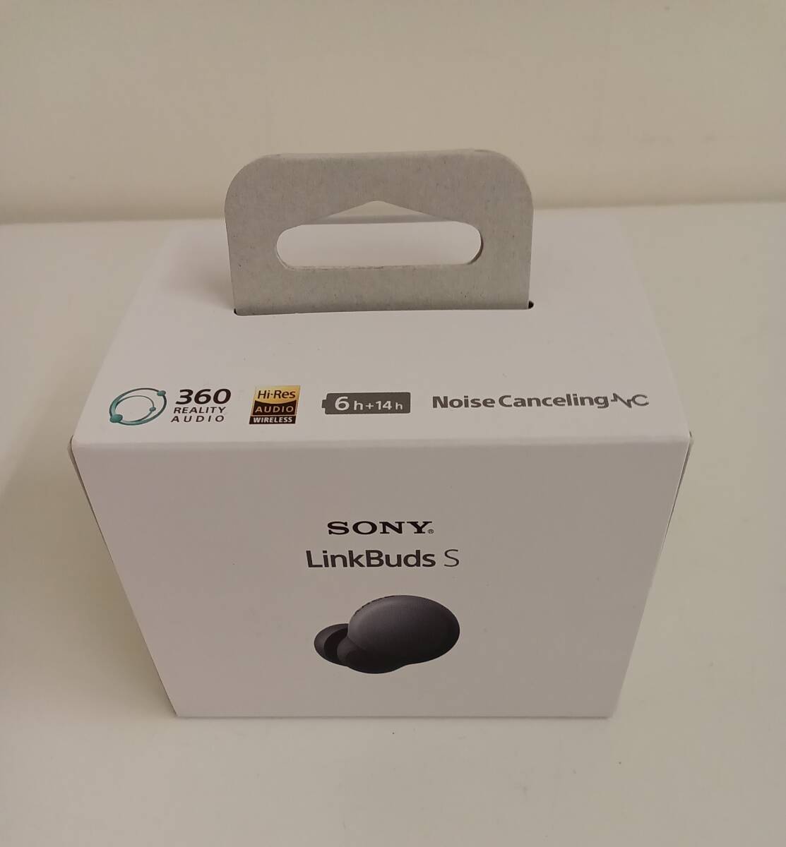 NO1240  SONY ソニー LinkBuds S WF-LS900N BC ブラック BLACK ワイヤレスイヤホン ノイズキャンセリングの画像1