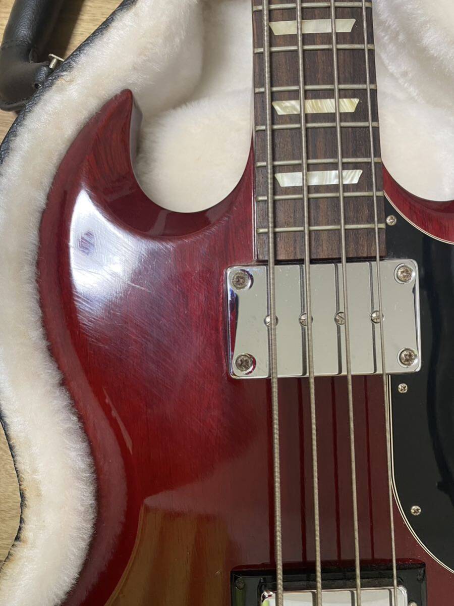 Gibson SG standard bass EB-3 ギブソン エレクトリック ベース　中古_画像4