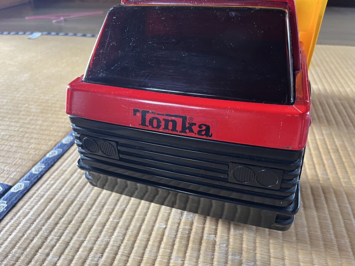 当時物 Tonka トンカミニカー トラック ブリキの画像3