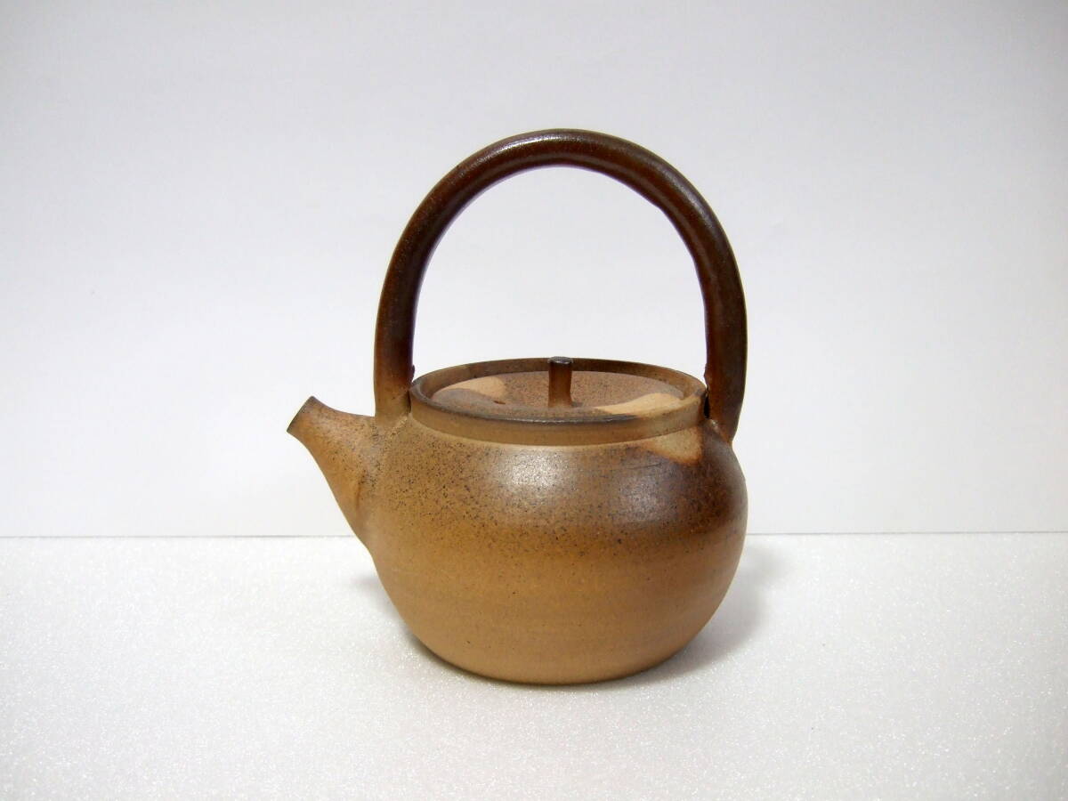 [ unused ] Bizen .... structure bow fla guarantee . good / tea utensils small teapot tea utensils 