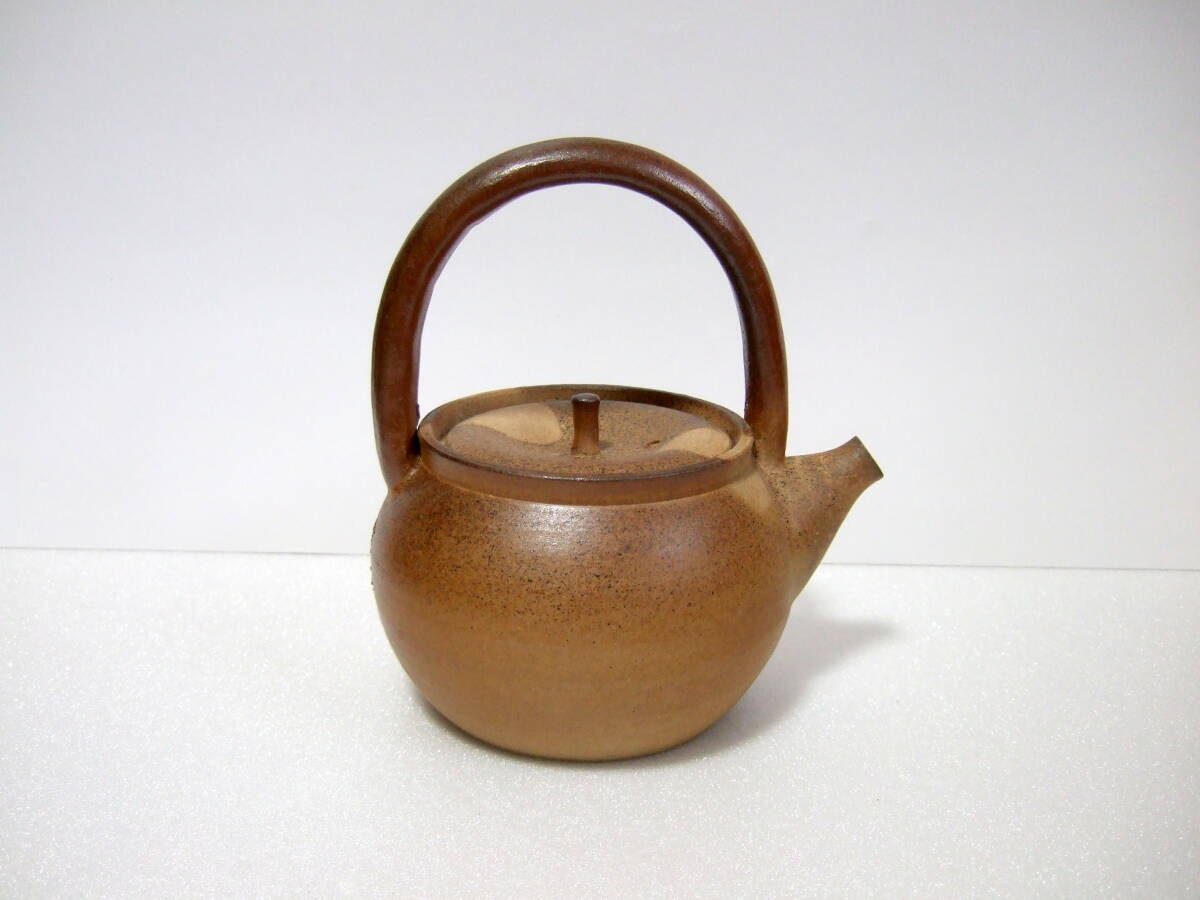 [ unused ] Bizen .... structure bow fla guarantee . good / tea utensils small teapot tea utensils 