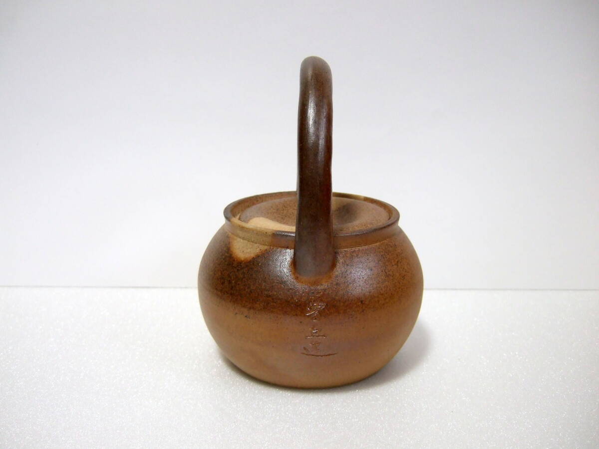 [ unused ] Bizen .... structure bow fla guarantee . good / tea utensils small teapot tea utensils 