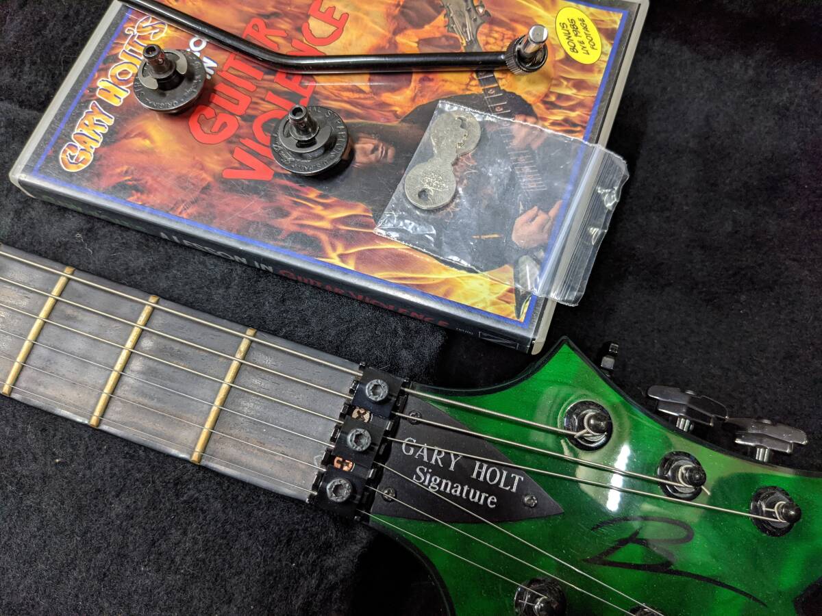 Bernie Rico Jr GARY HOLT signature 元ご本人所有機（凄！）for EXODUS fan! 検索 EXODUS gibson fenderの画像4